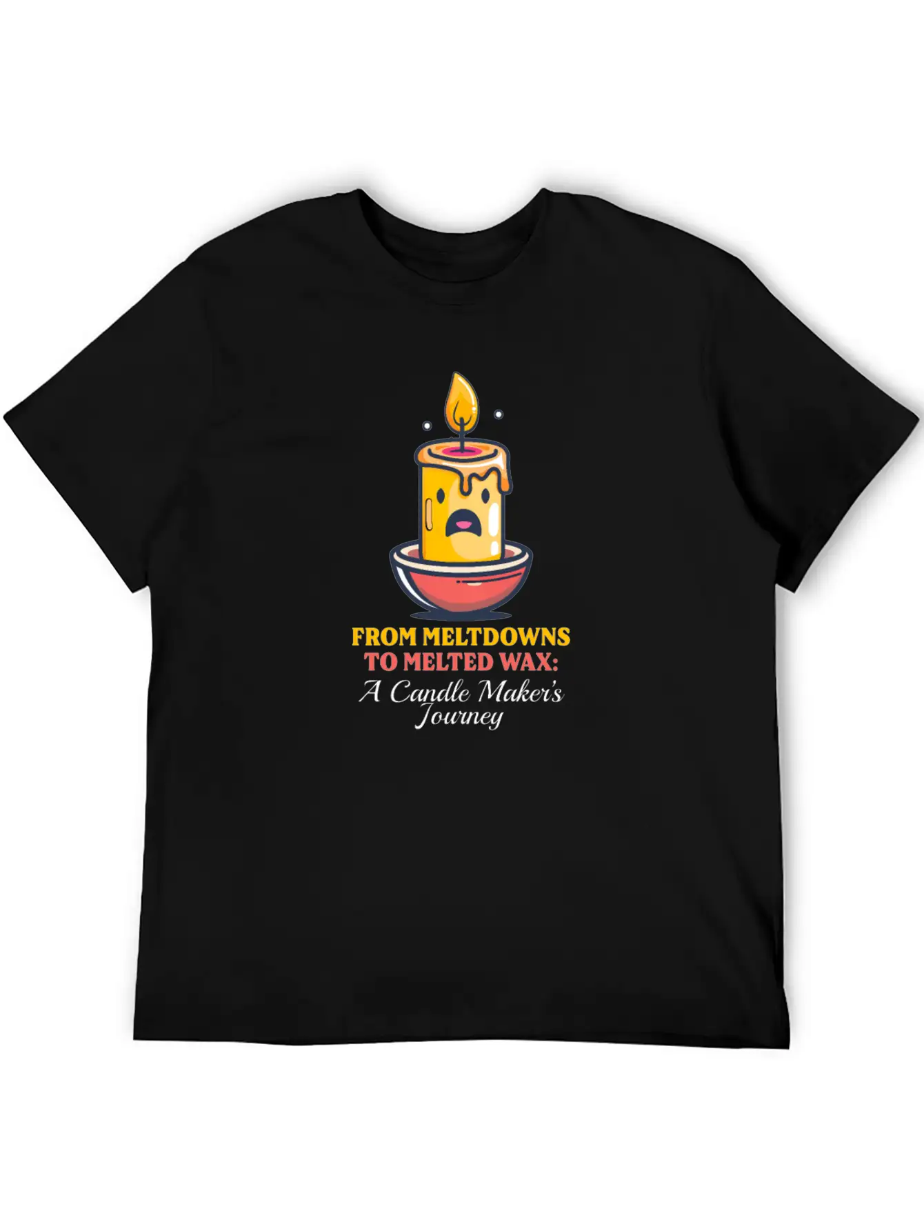 Candle Making From Meltdowns To Melted Wax Relaxed Everyday Tee – Lightweight And Durable Cotton