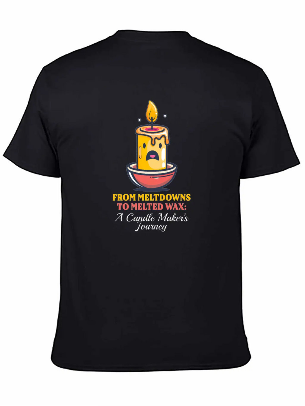 Candle Making From Meltdowns To Melted Wax Relaxed Everyday Tee – Lightweight And Durable Cotton