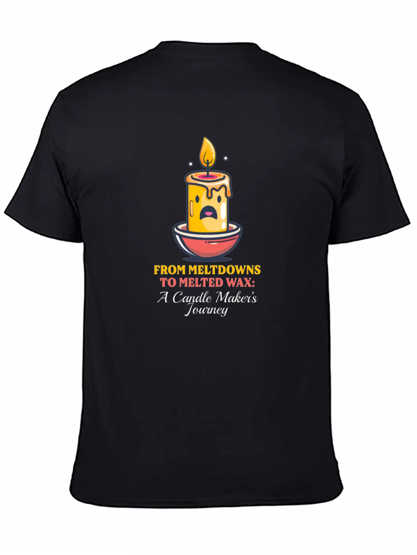 Candle Making From Meltdowns To Melted Wax Relaxed Everyday Tee – Lightweight And Durable Cotton