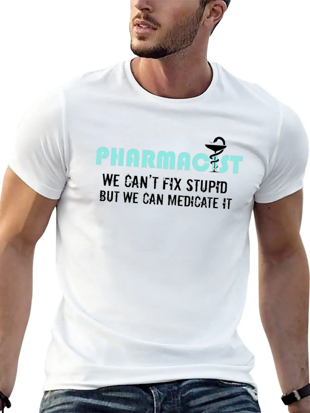 Can't Fix Pharmacists Gift Pharmacy Tech Design Essential Cotton Tee For Daily Outfits – Unisex Style