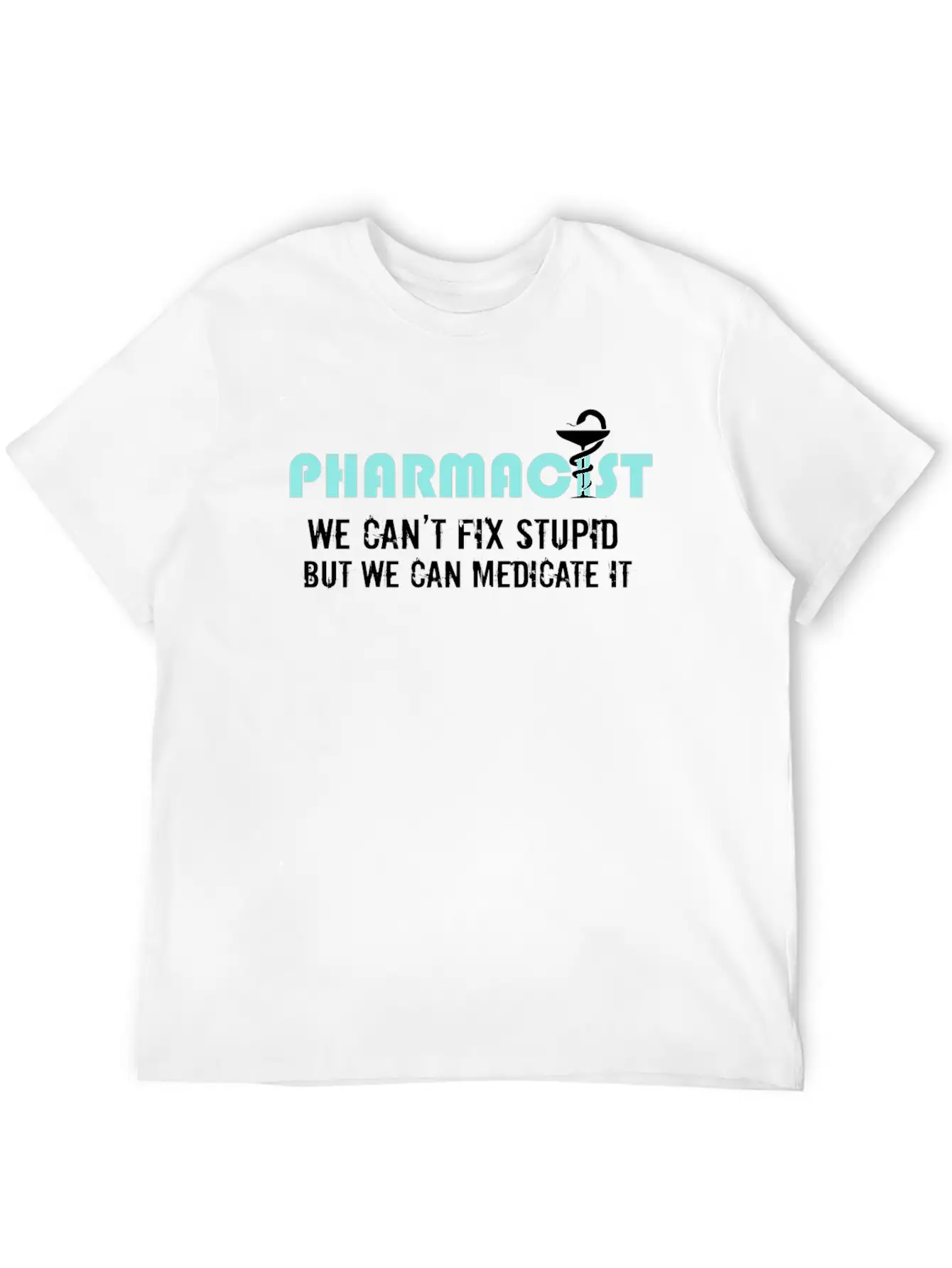 Can't Fix Pharmacists Gift Pharmacy Tech Design Essential Cotton Tee For Daily Outfits – Unisex Style