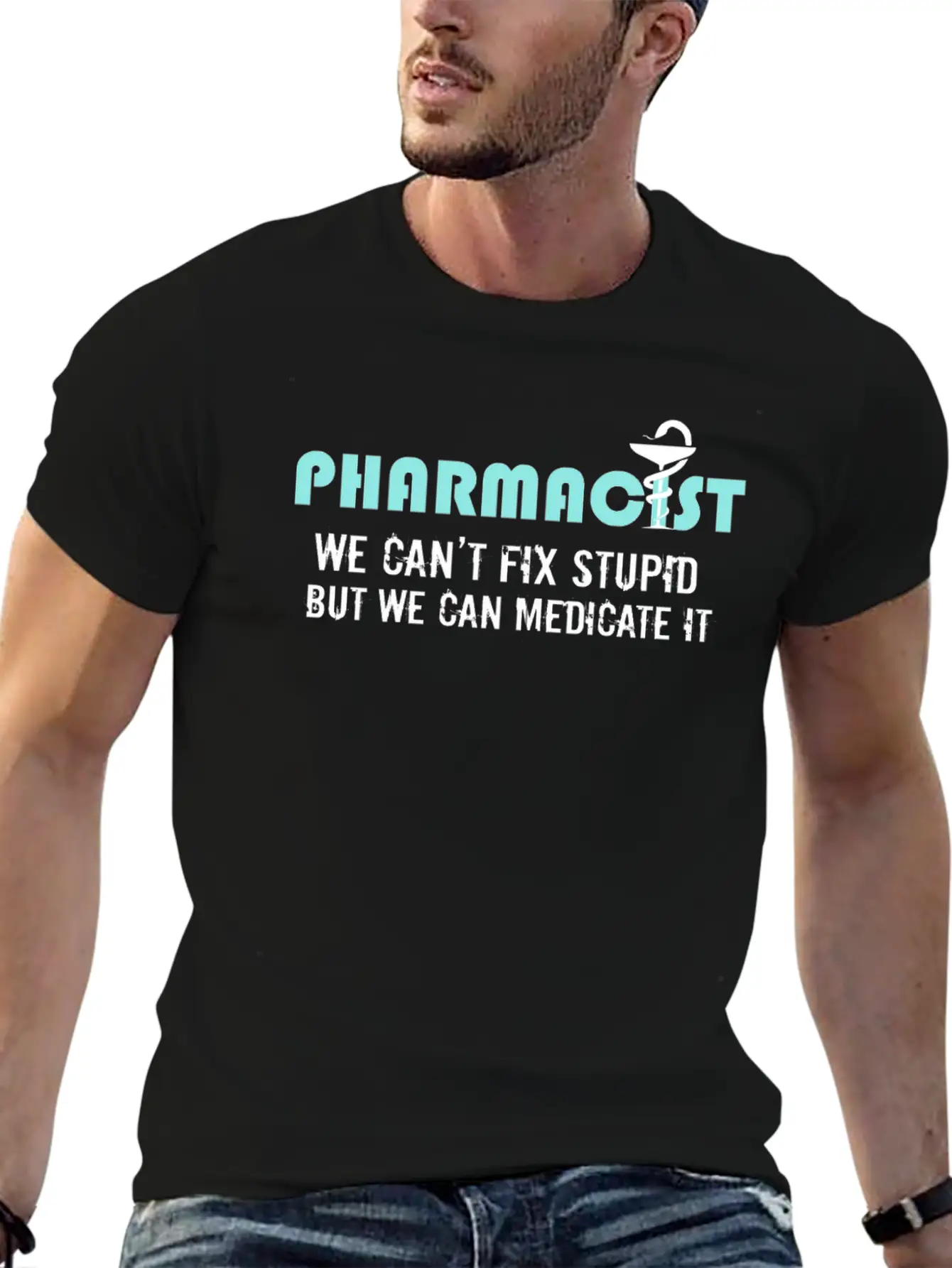 Can't Fix Pharmacists Gift Pharmacy Tech Design Essential Cotton Tee For Daily Outfits – Unisex Style