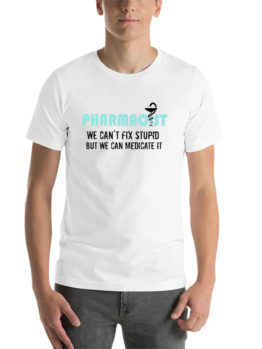 Can't Fix Pharmacists Gift Pharmacy Tech Design Essential Cotton Tee For Daily Outfits – Unisex Style
