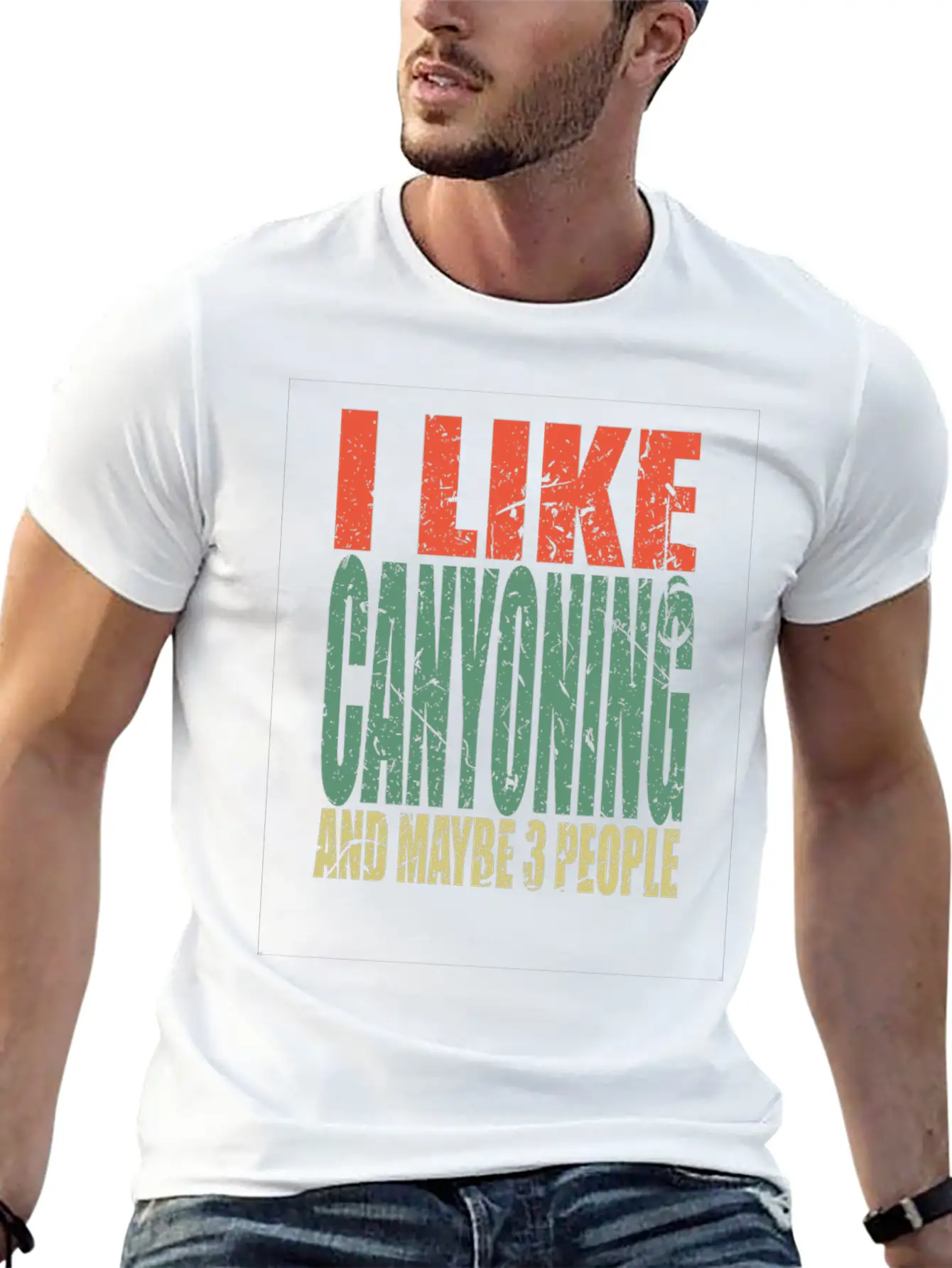 Canyoning Saying Funny Timeless Short Sleeve Tee – Comfy And Minimalist Design