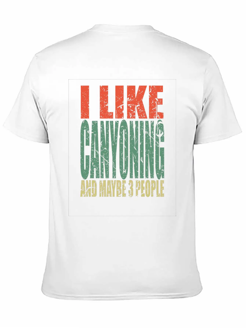 Canyoning Saying Funny Timeless Short Sleeve Tee – Comfy And Minimalist Design