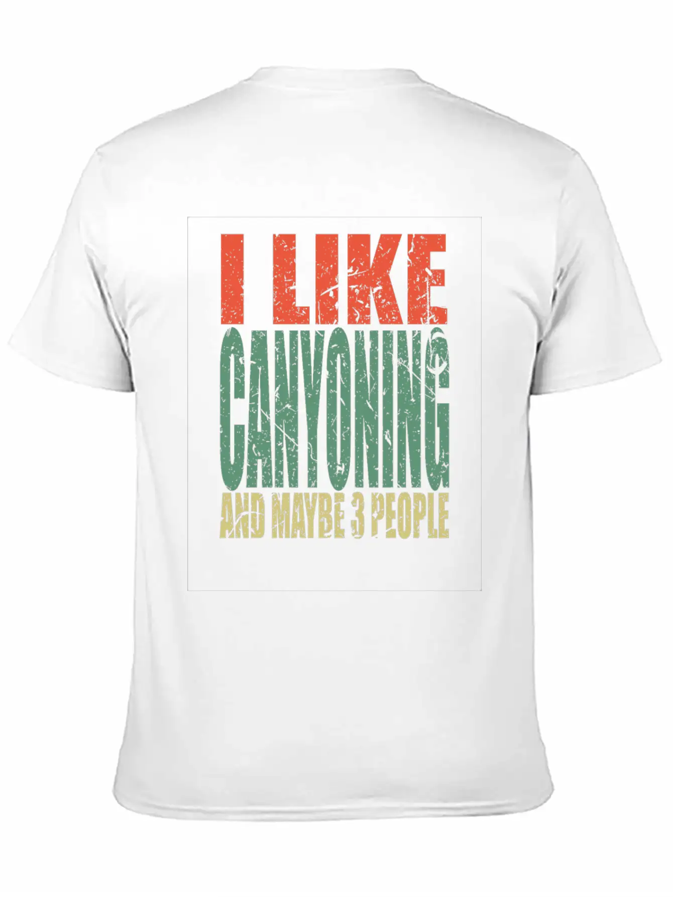 Canyoning Saying Funny Timeless Short Sleeve Tee – Comfy And Minimalist Design