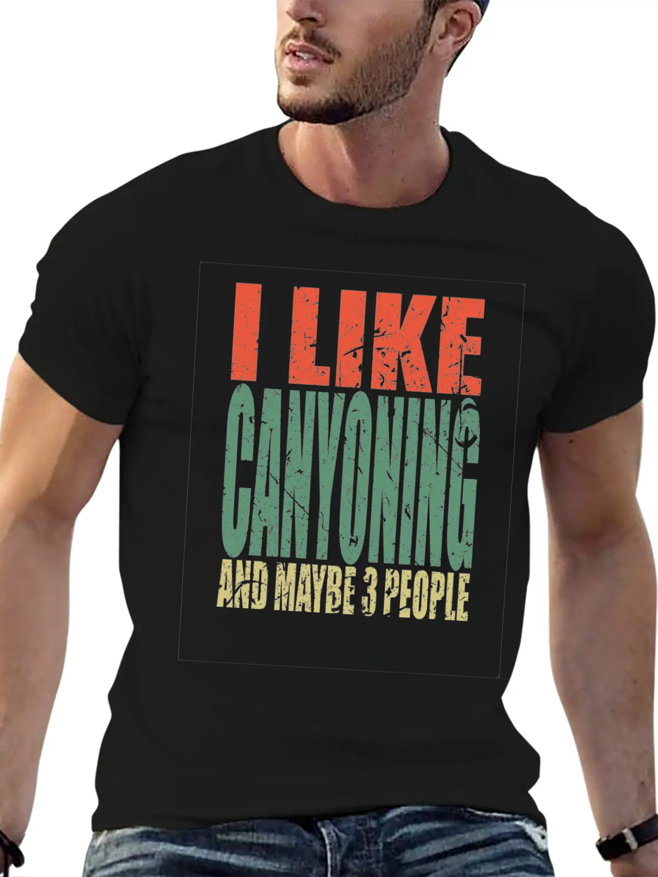Canyoning Saying Funny Timeless Short Sleeve Tee – Comfy And Minimalist Design