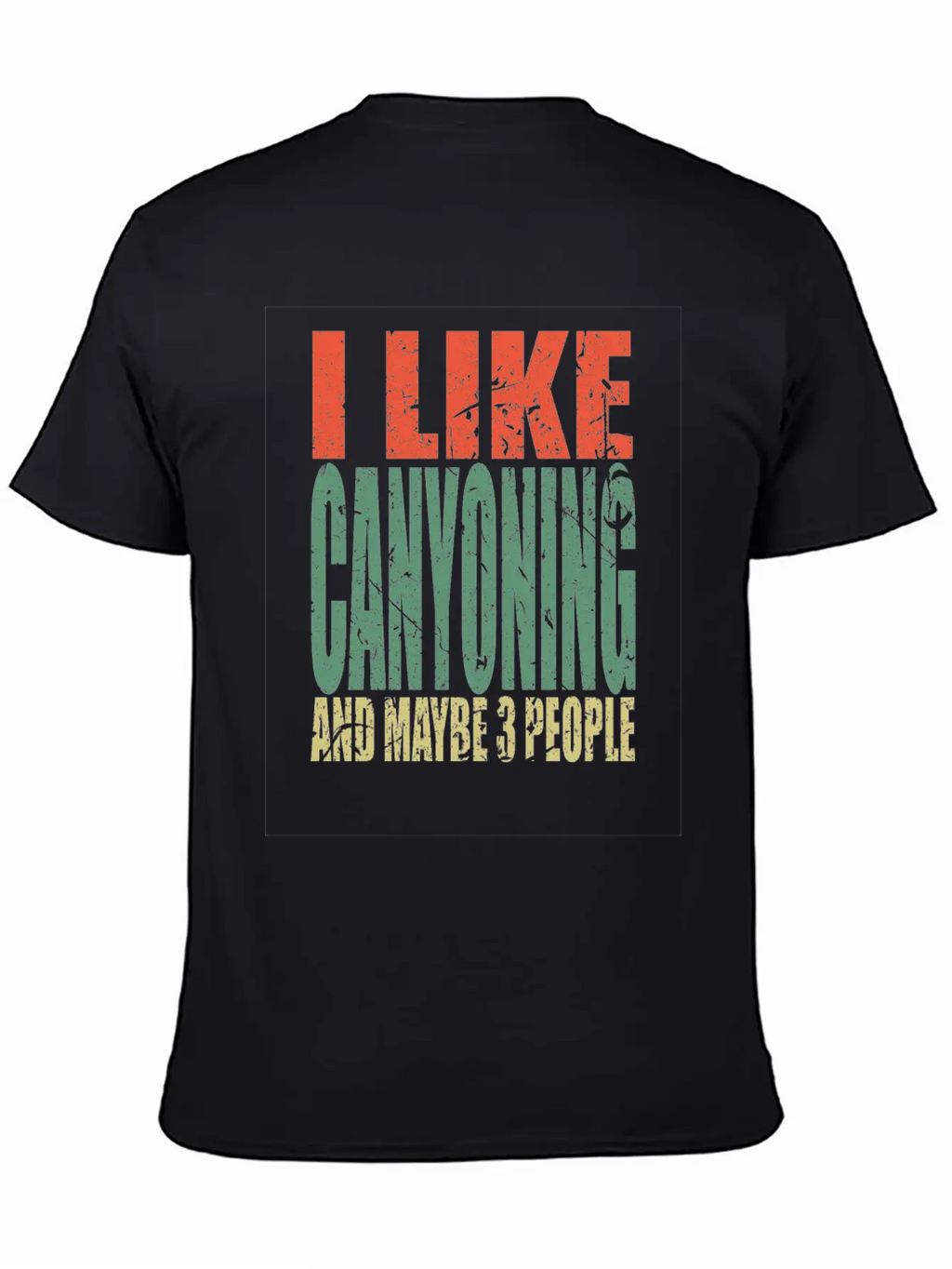 Canyoning Saying Funny Timeless Short Sleeve Tee – Comfy And Minimalist Design