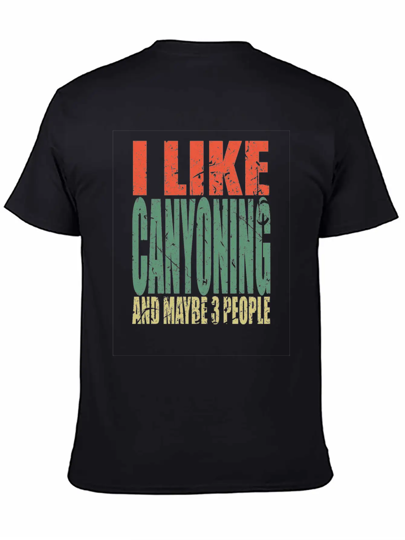 Canyoning Saying Funny Timeless Short Sleeve Tee – Comfy And Minimalist Design