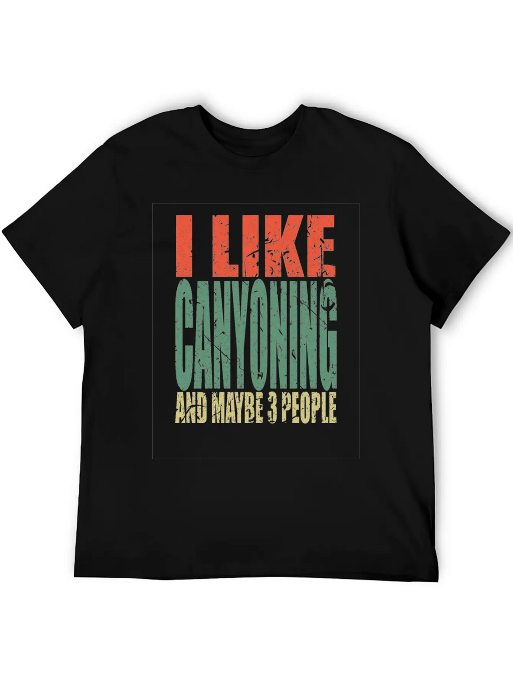 Canyoning Saying Funny Timeless Short Sleeve Tee – Comfy And Minimalist Design