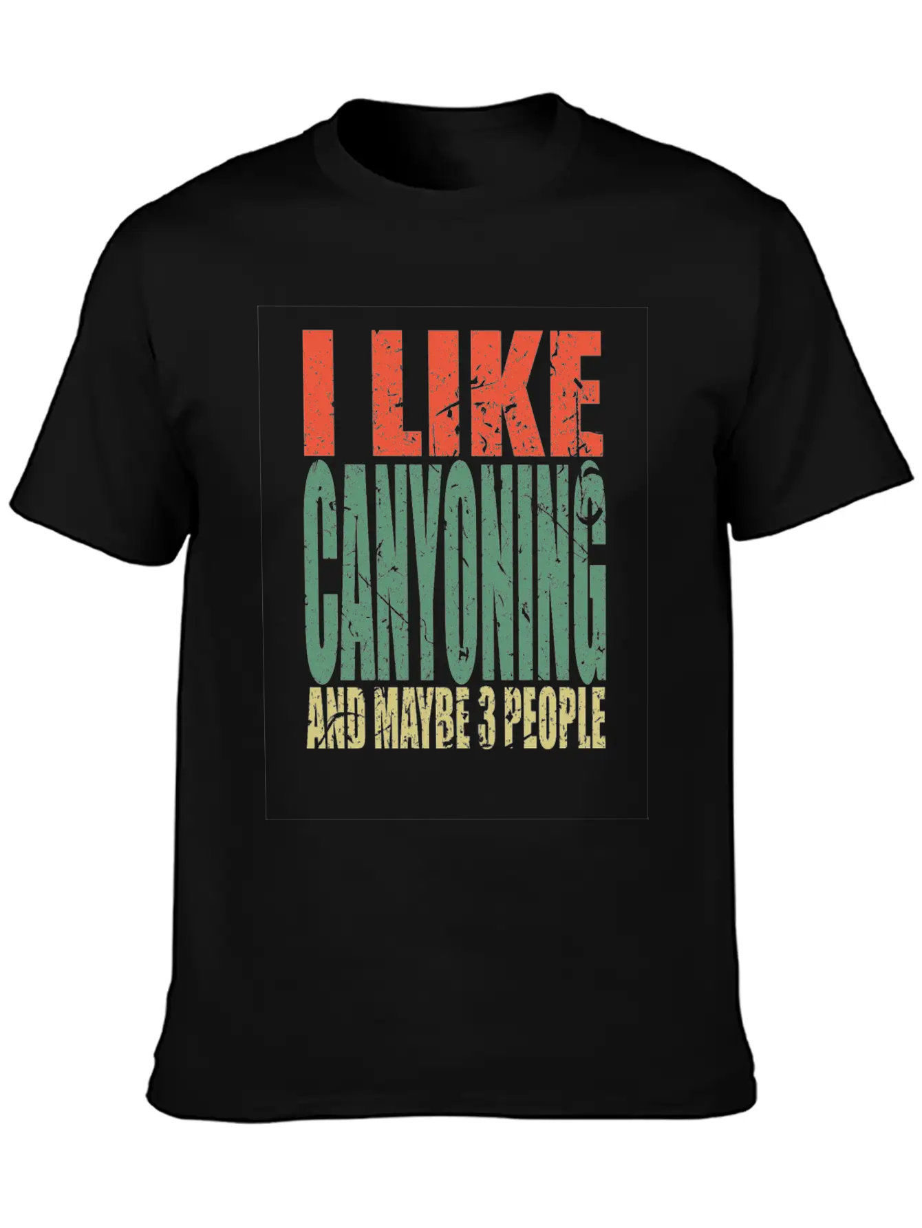 Canyoning Saying Funny Timeless Short Sleeve Tee – Comfy And Minimalist Design