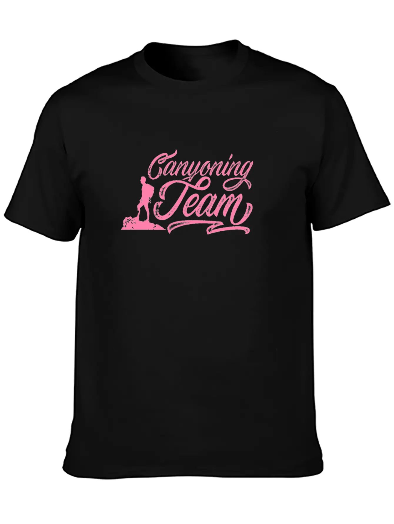 CANYONING Team Canyoneer Canyon Canyoneering Basic Graphic T-Shirt – Daily Comfort In Soft Cotton