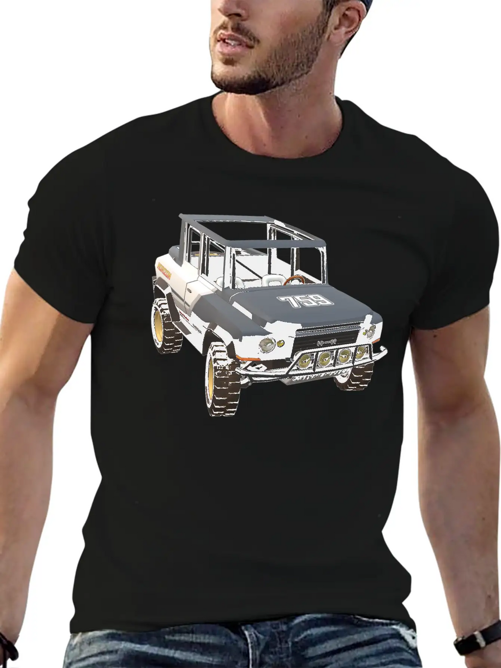 Car 759 Relaxed Everyday Tee – Lightweight And Durable Cotton