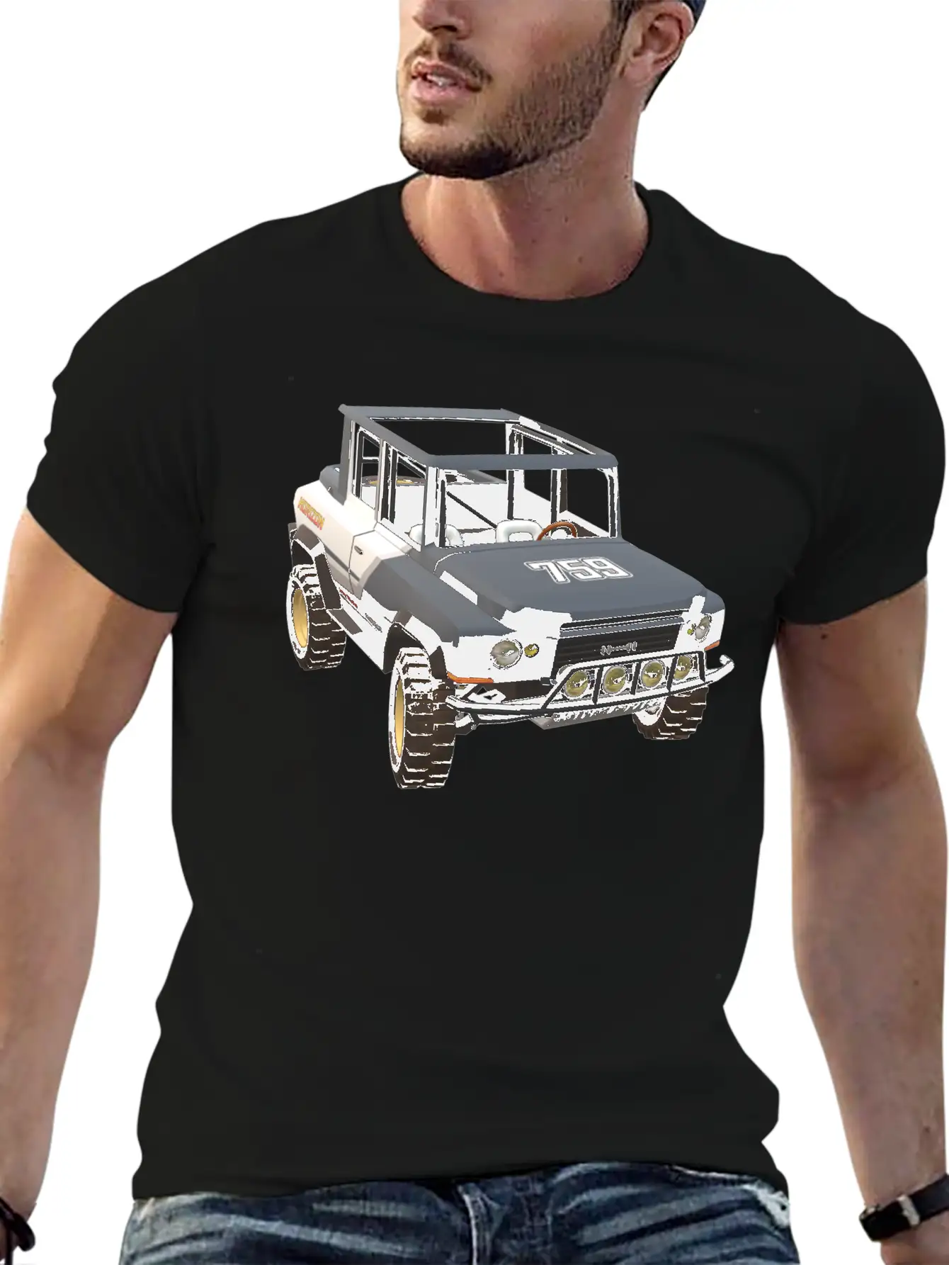 Car 759 Relaxed Everyday Tee – Lightweight And Durable Cotton