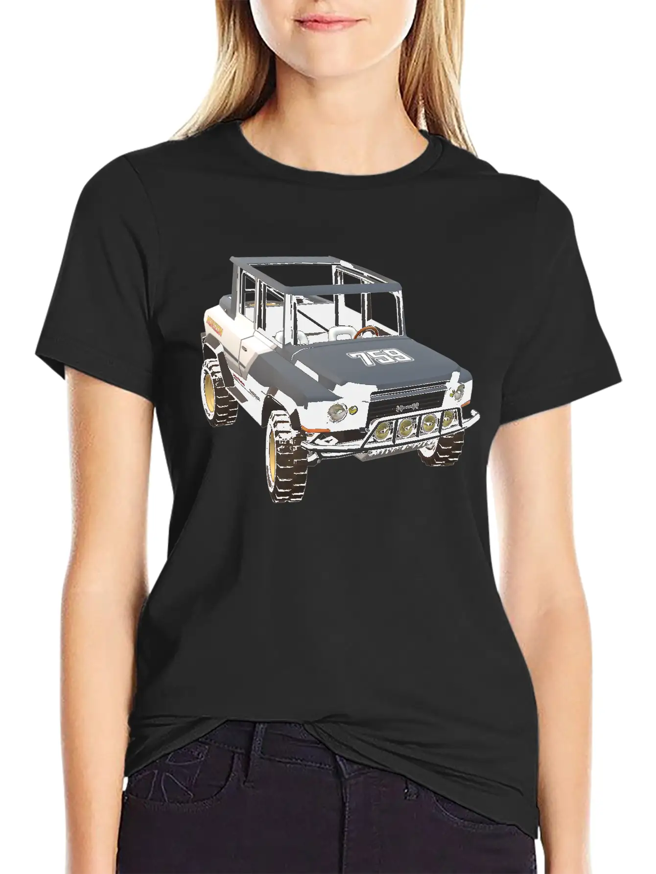 Car 759 Relaxed Everyday Tee – Lightweight And Durable Cotton