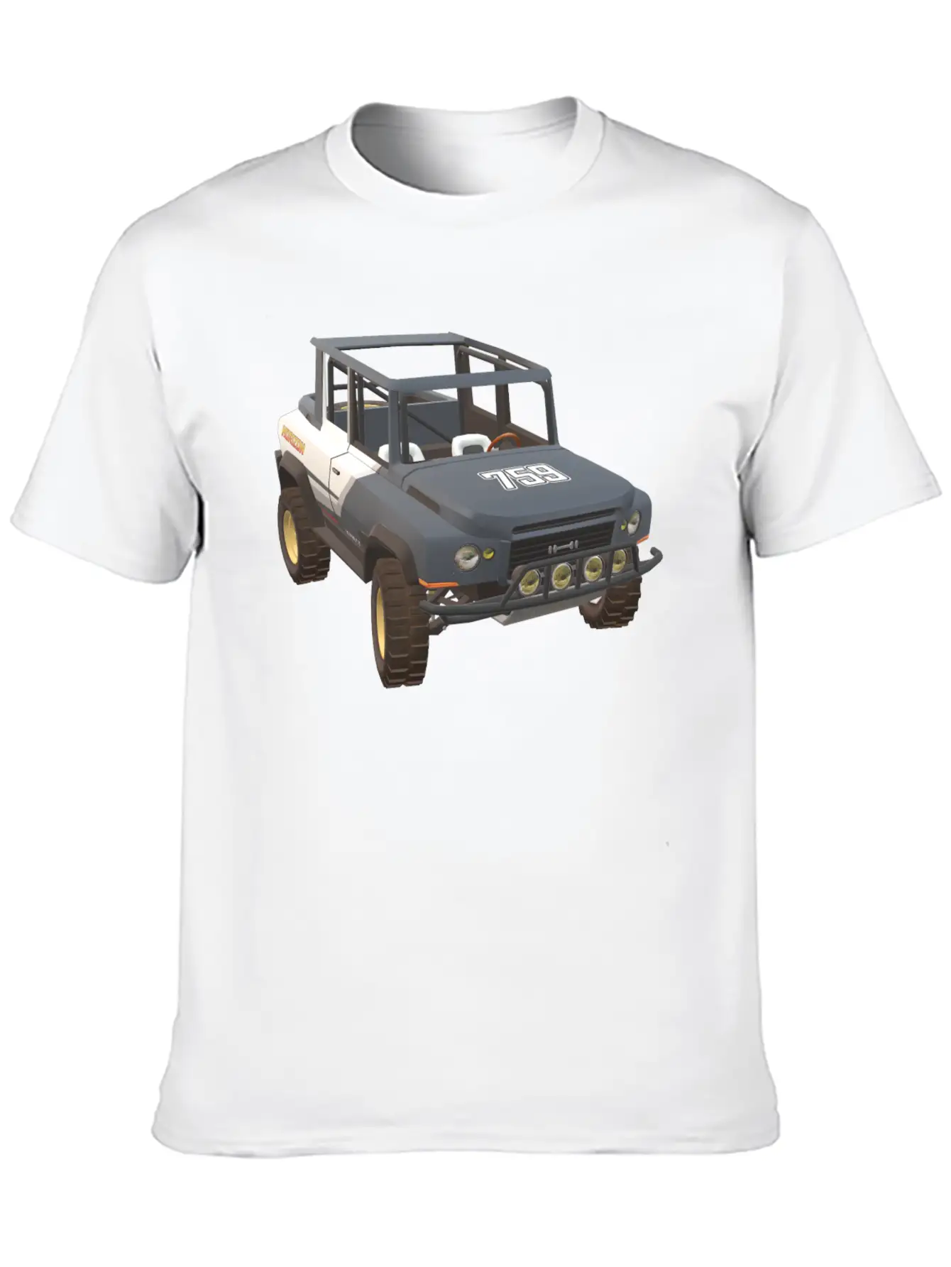 Car 759 Relaxed Everyday Tee – Lightweight And Durable Cotton