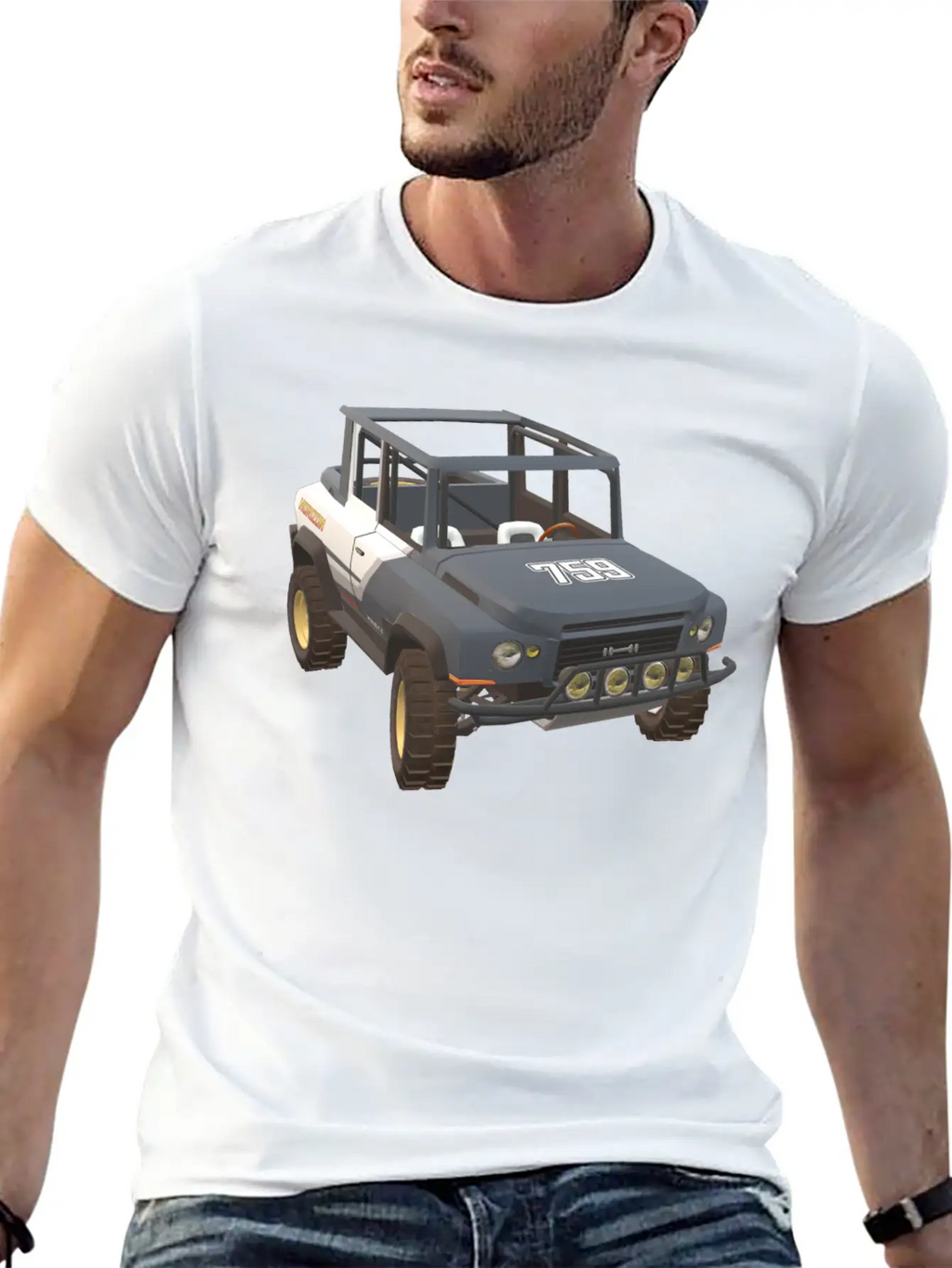 Car 759 Relaxed Everyday Tee – Lightweight And Durable Cotton