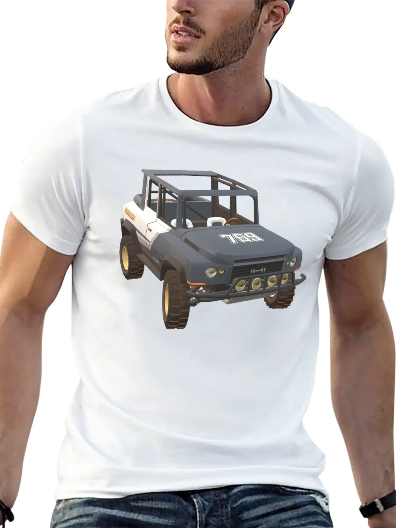 Car 759 Relaxed Everyday Tee – Lightweight And Durable Cotton