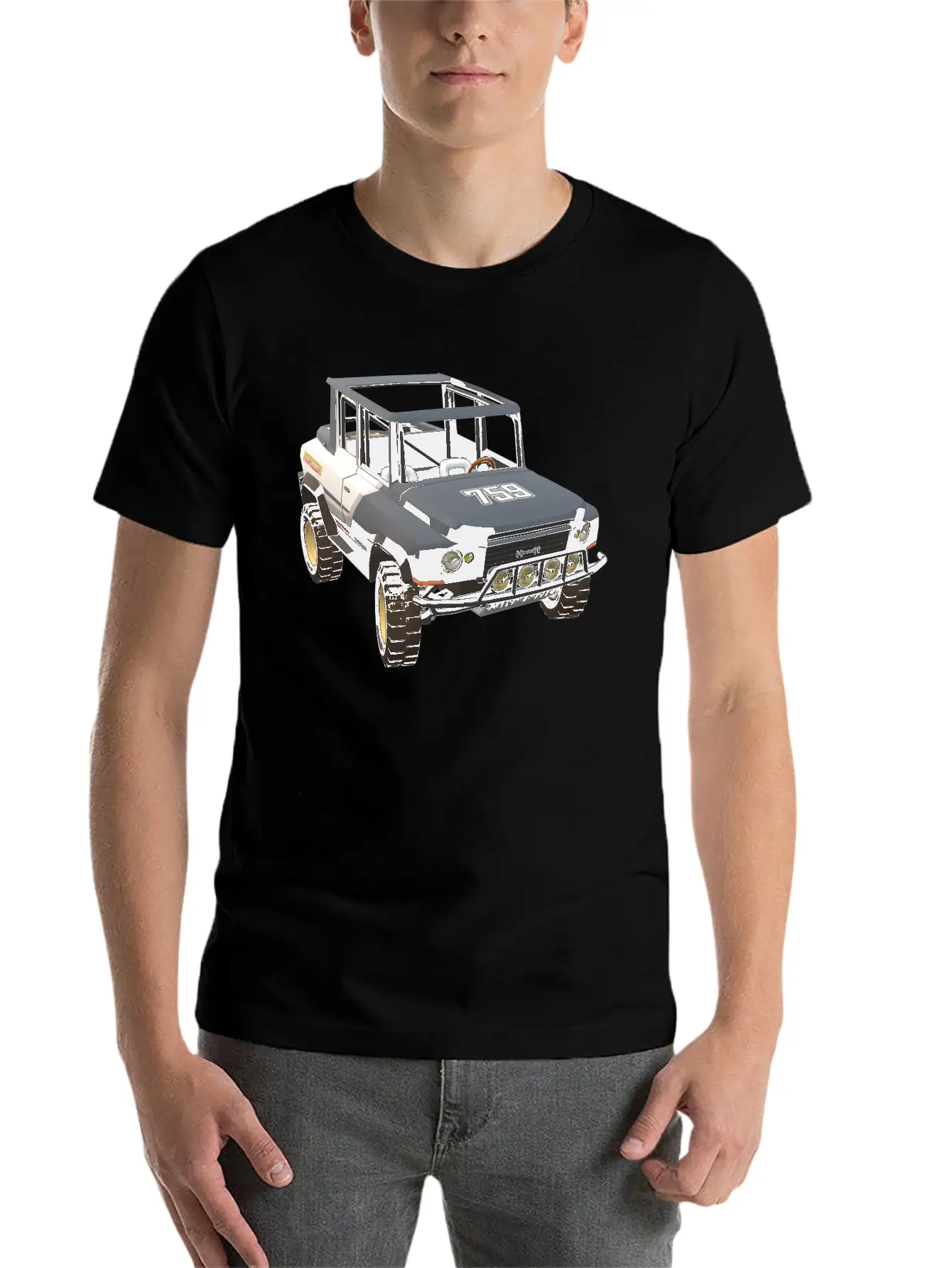 Car 759 Relaxed Everyday Tee – Lightweight And Durable Cotton