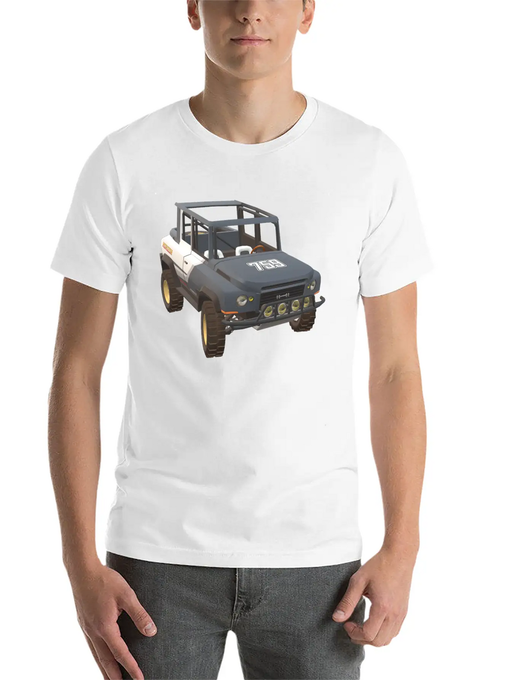 Car 759 Relaxed Everyday Tee – Lightweight And Durable Cotton