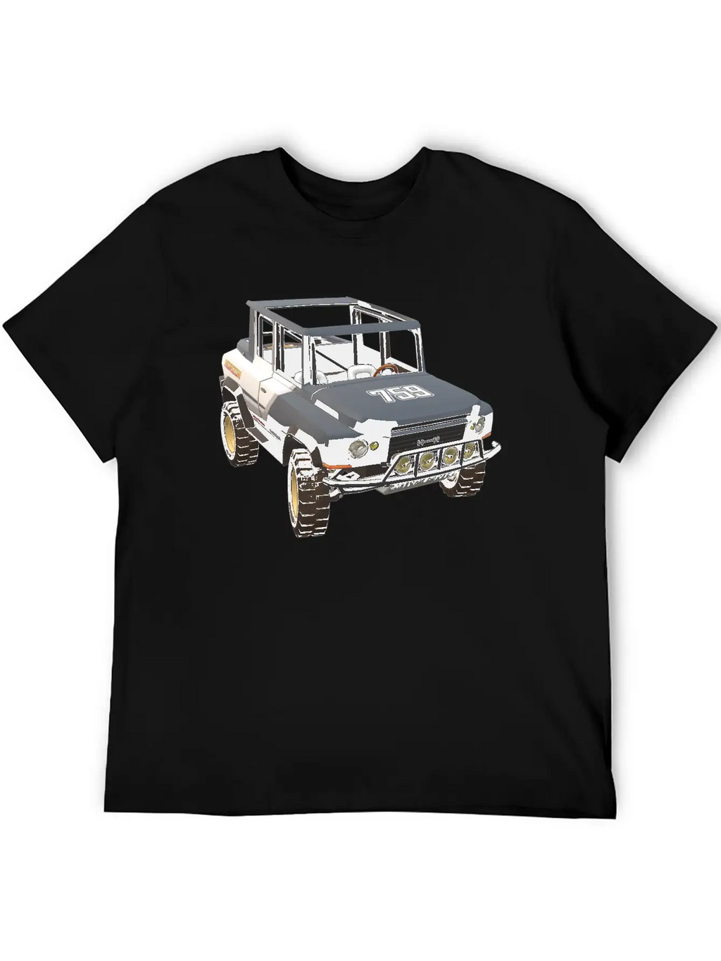 Car 759 Relaxed Everyday Tee – Lightweight And Durable Cotton