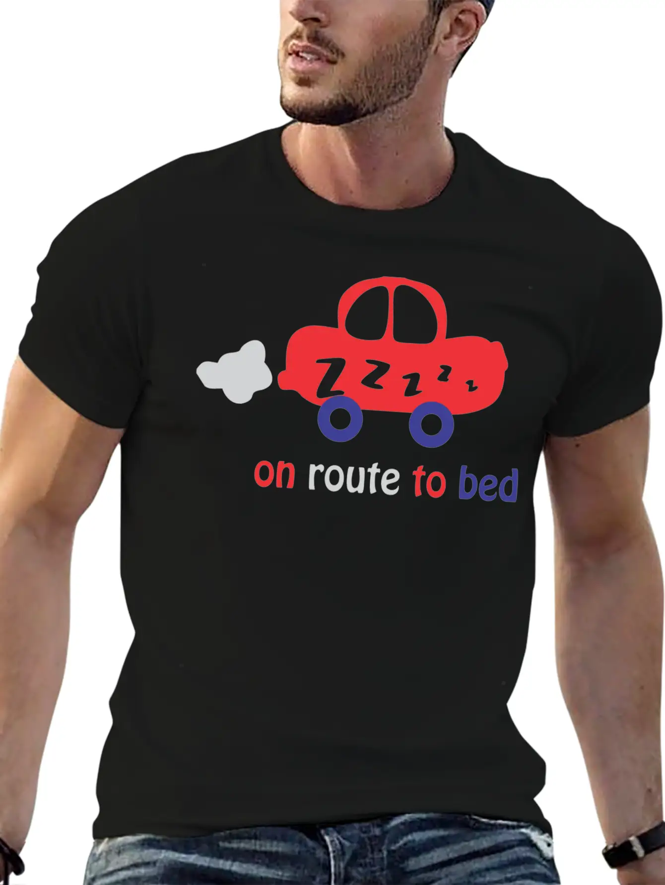 Car Funny Breathable Soft Cotton T-Shirt – Timeless Casual Look