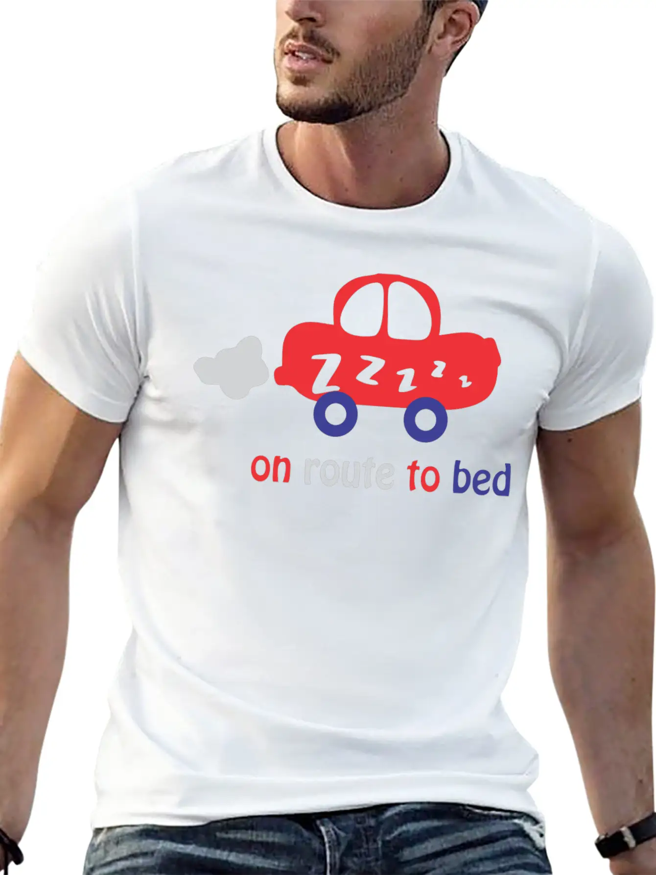 Car Funny Breathable Soft Cotton T-Shirt – Timeless Casual Look