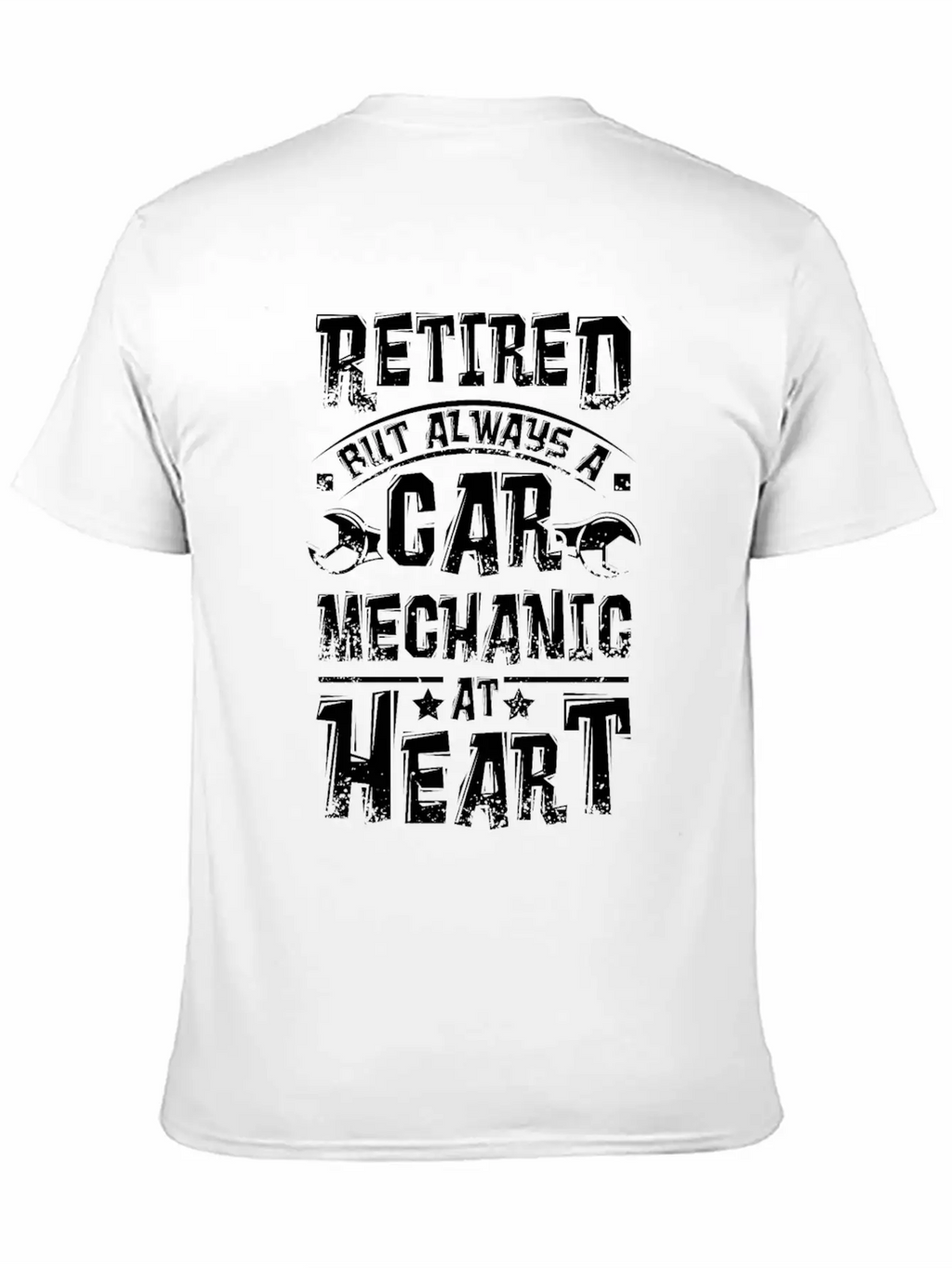 Car Mechanic At Heart Stylish Everyday T-Shirt – Unisex Basic Cotton Tee