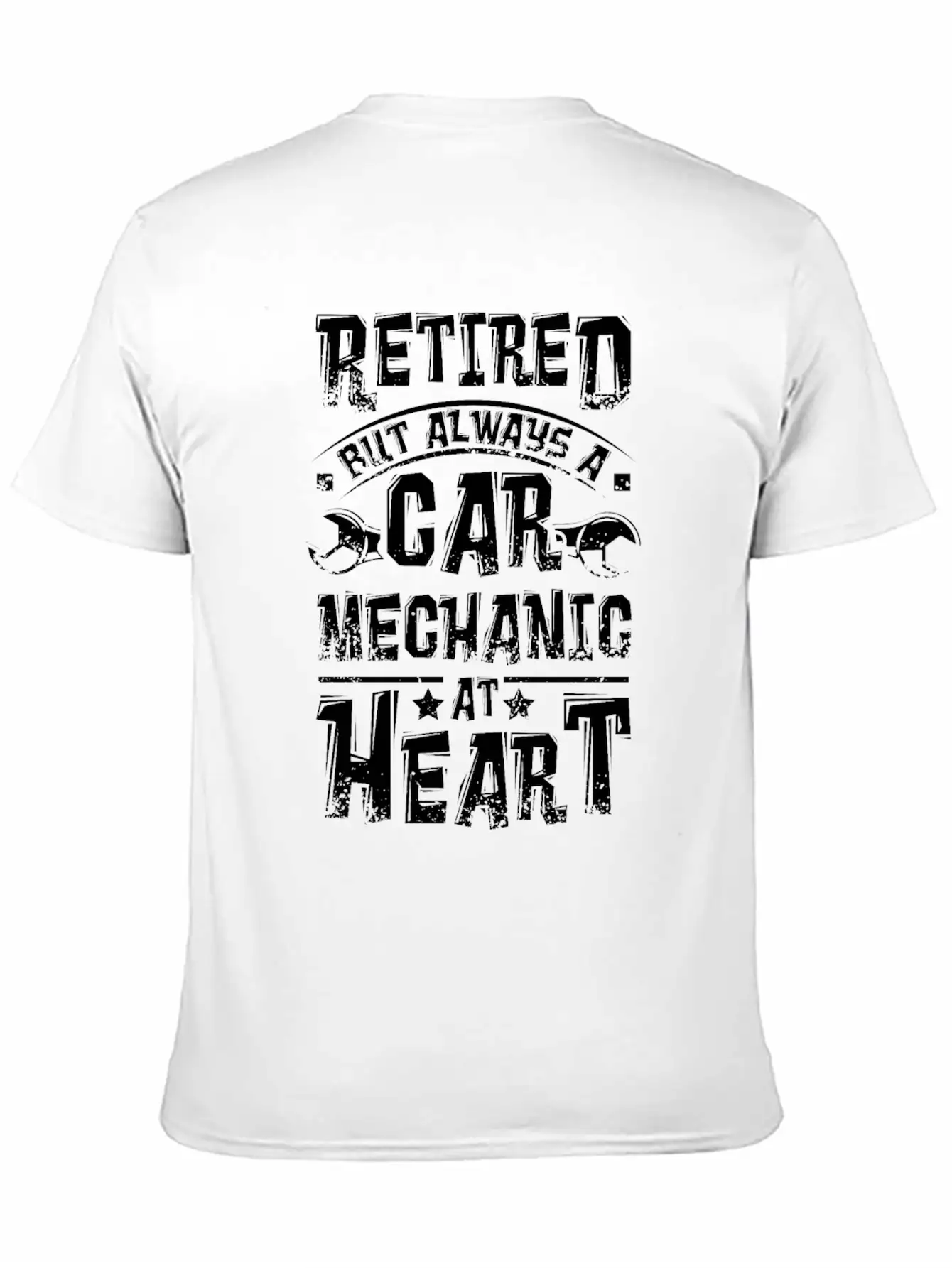Car Mechanic At Heart Stylish Everyday T-Shirt – Unisex Basic Cotton Tee