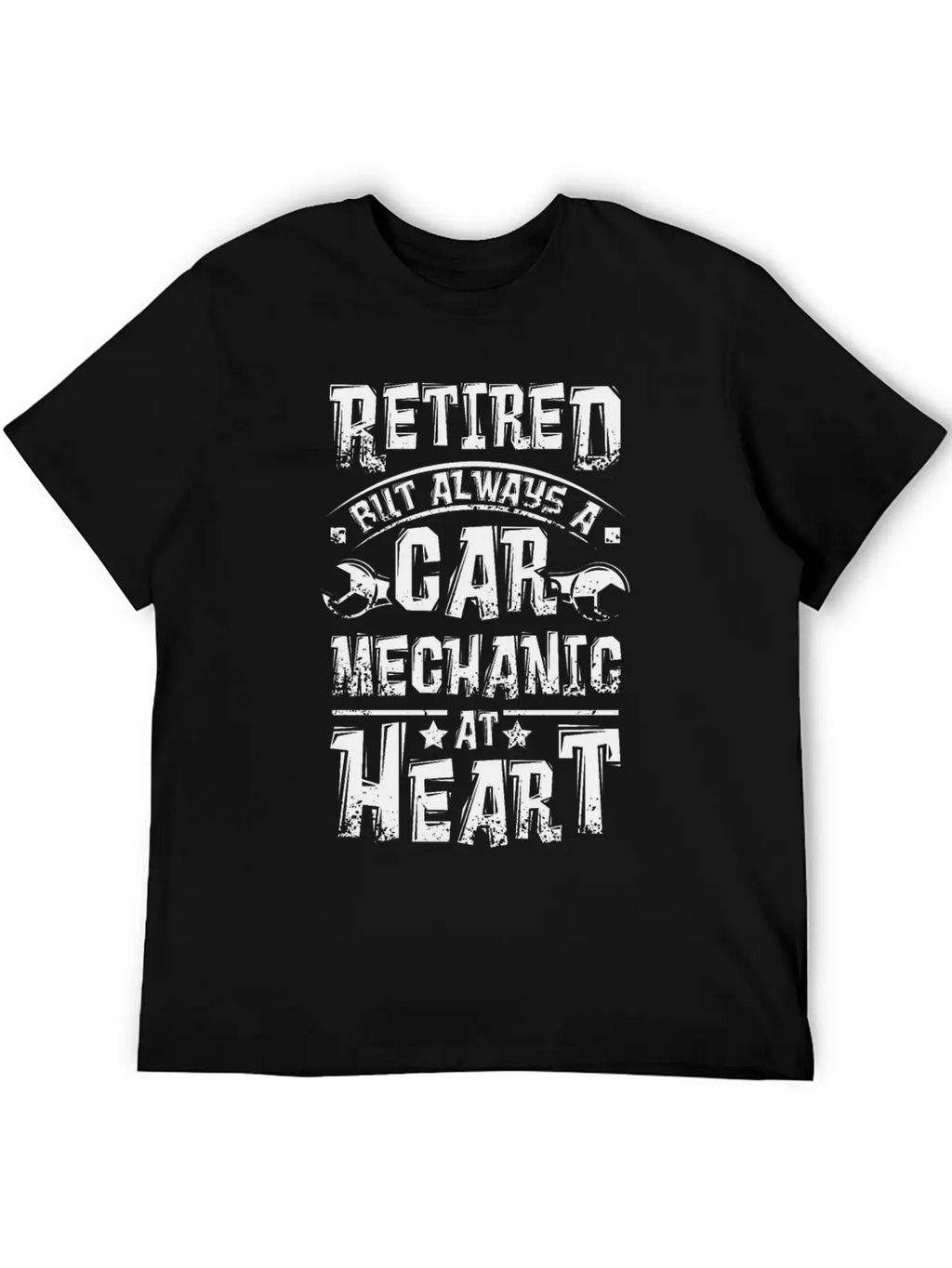 Car Mechanic At Heart Stylish Everyday T-Shirt – Unisex Basic Cotton Tee