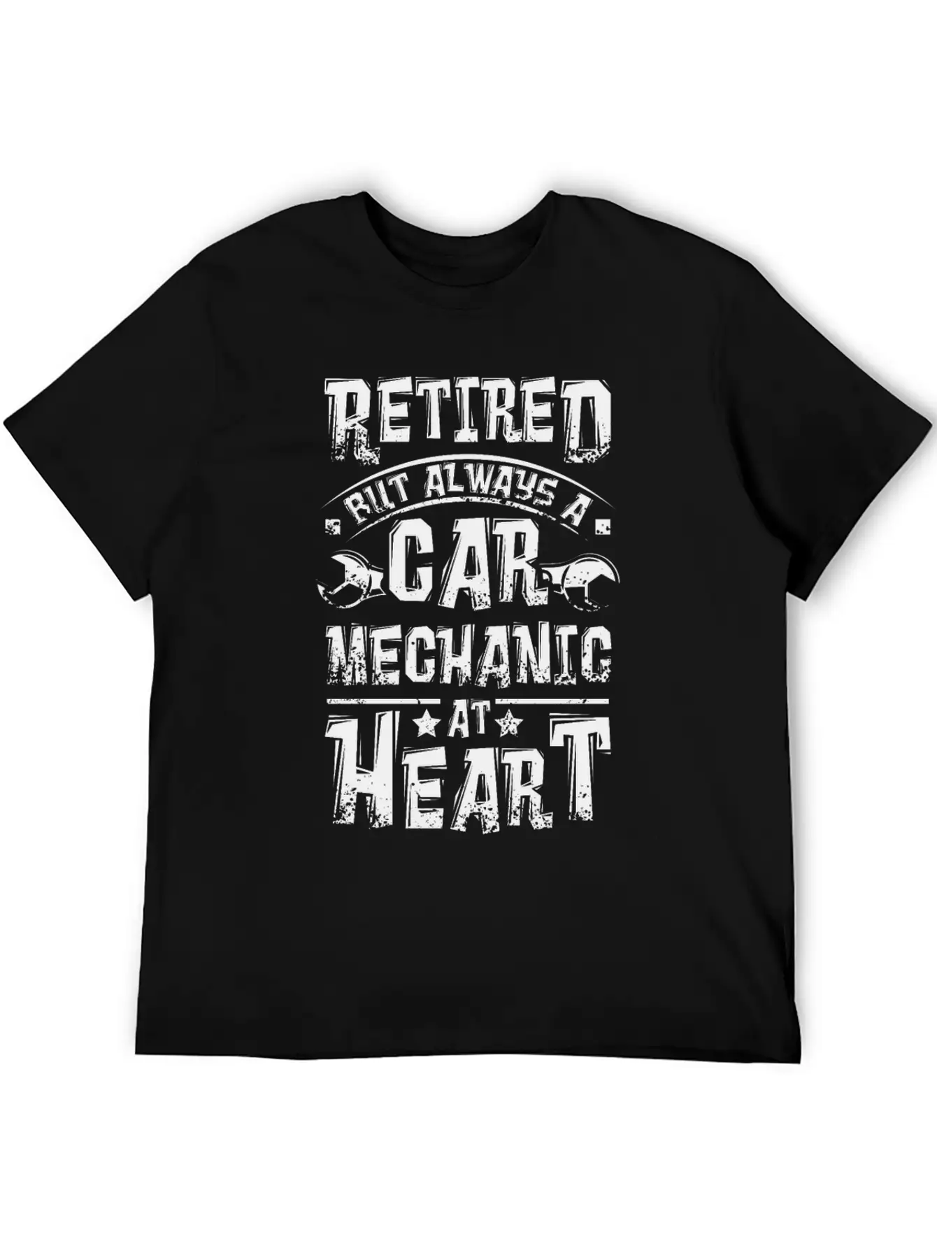 Car Mechanic At Heart Stylish Everyday T-Shirt – Unisex Basic Cotton Tee