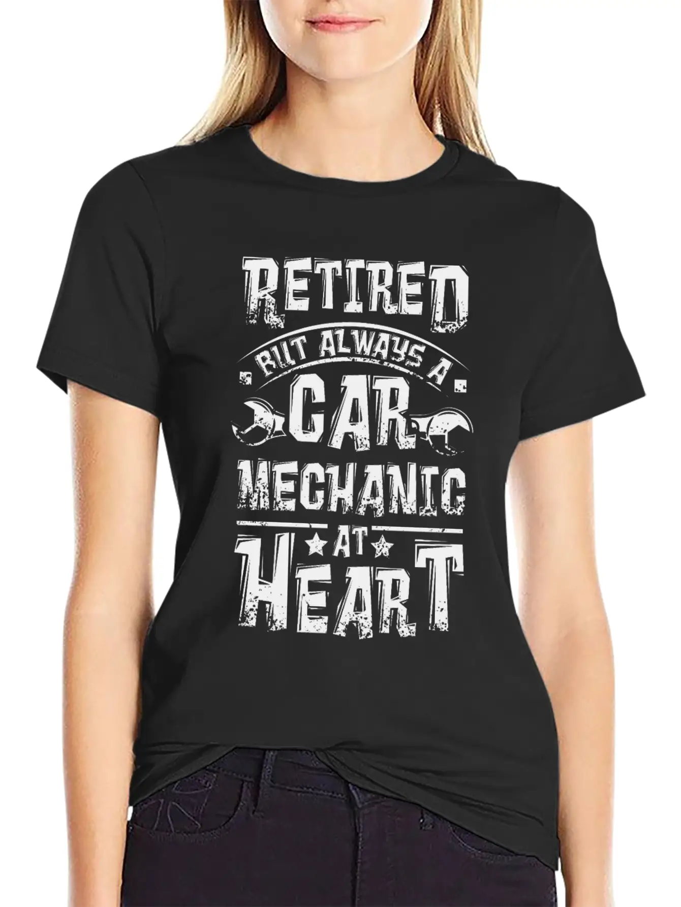 Car Mechanic At Heart Stylish Everyday T-Shirt – Unisex Basic Cotton Tee