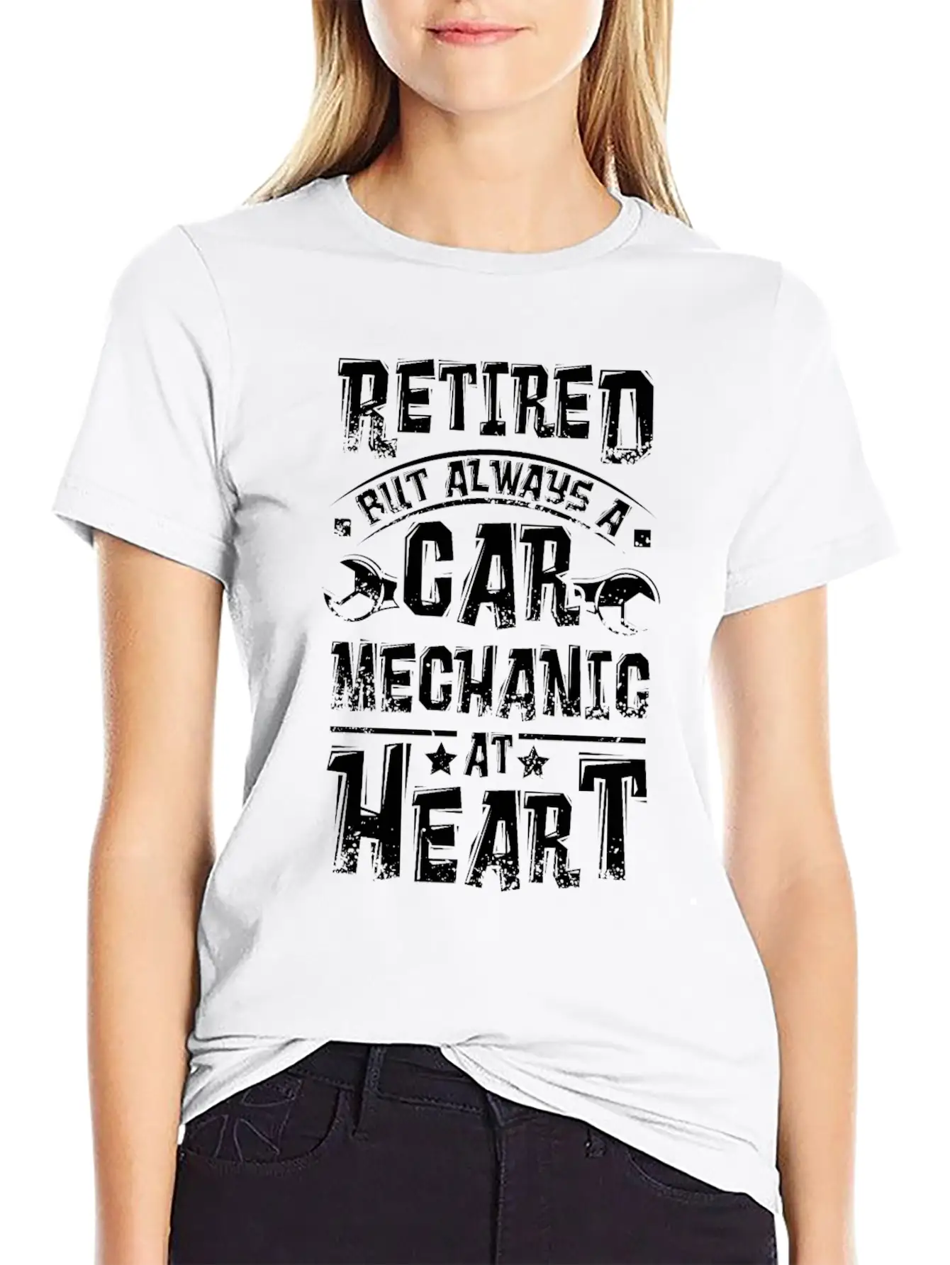 Car Mechanic At Heart Stylish Everyday T-Shirt – Unisex Basic Cotton Tee