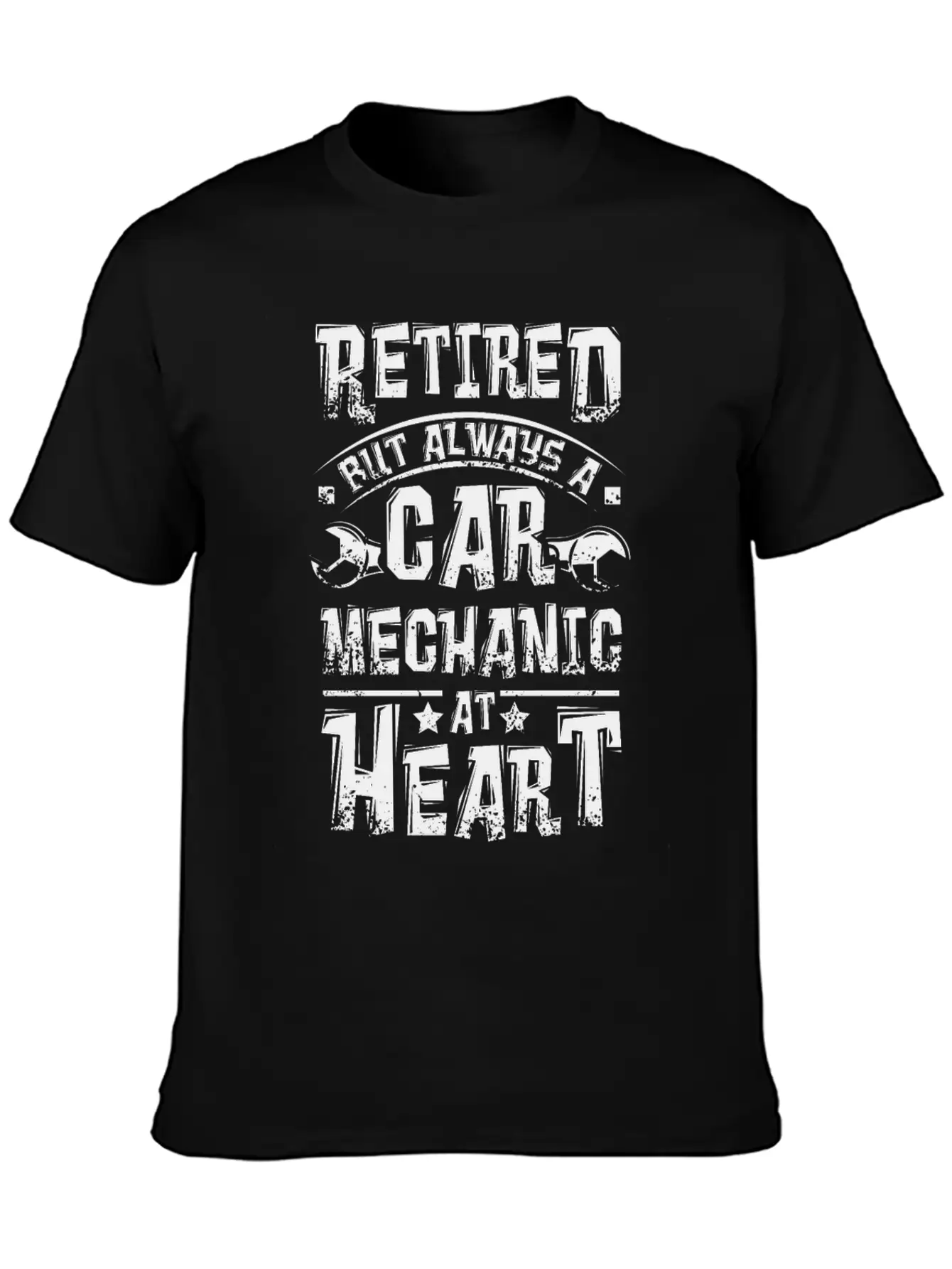 Car Mechanic At Heart Stylish Everyday T-Shirt – Unisex Basic Cotton Tee