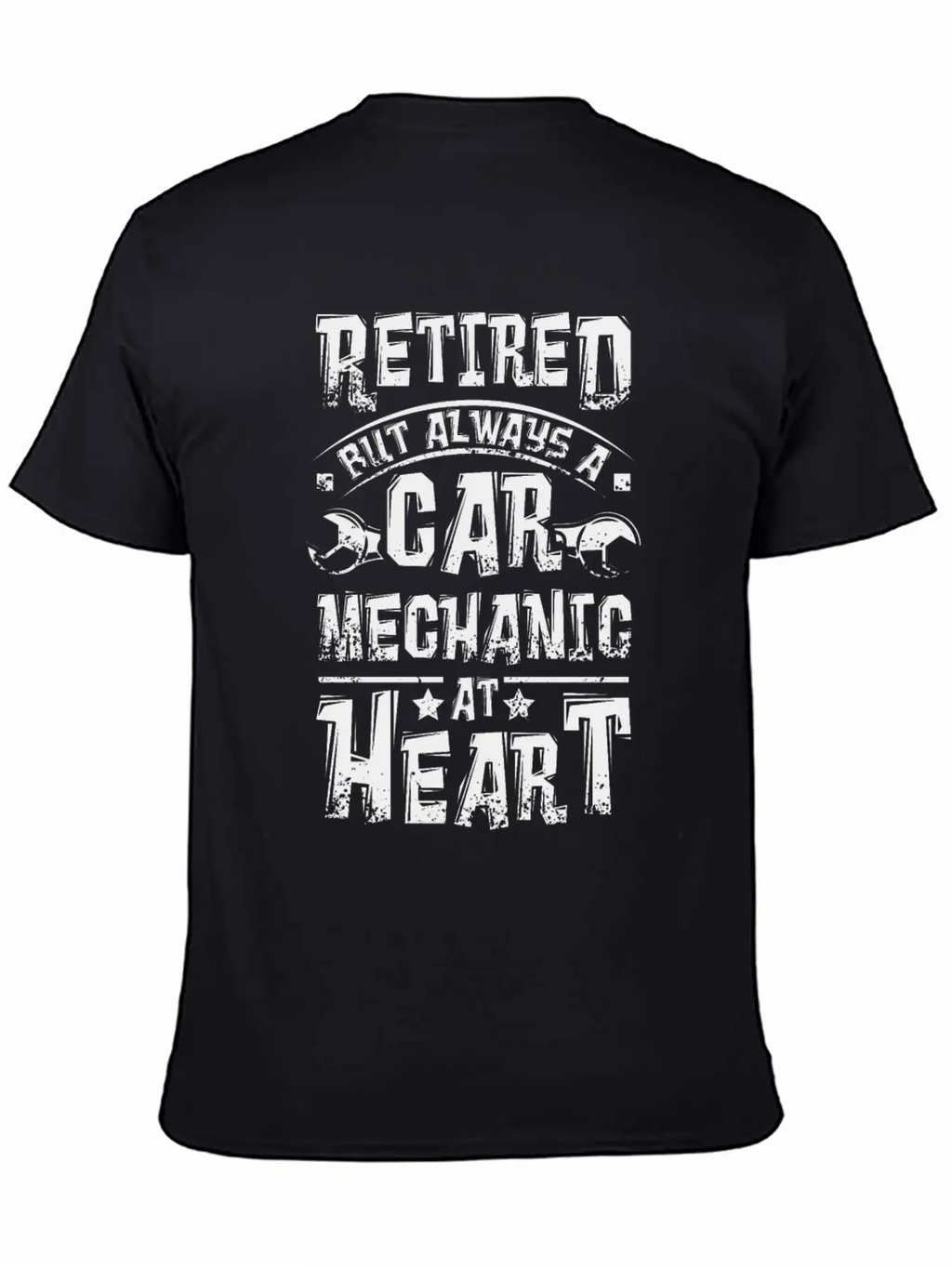 Car Mechanic At Heart Stylish Everyday T-Shirt – Unisex Basic Cotton Tee