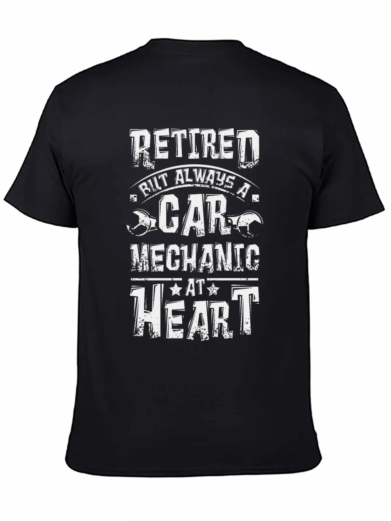 Car Mechanic At Heart Stylish Everyday T-Shirt – Unisex Basic Cotton Tee