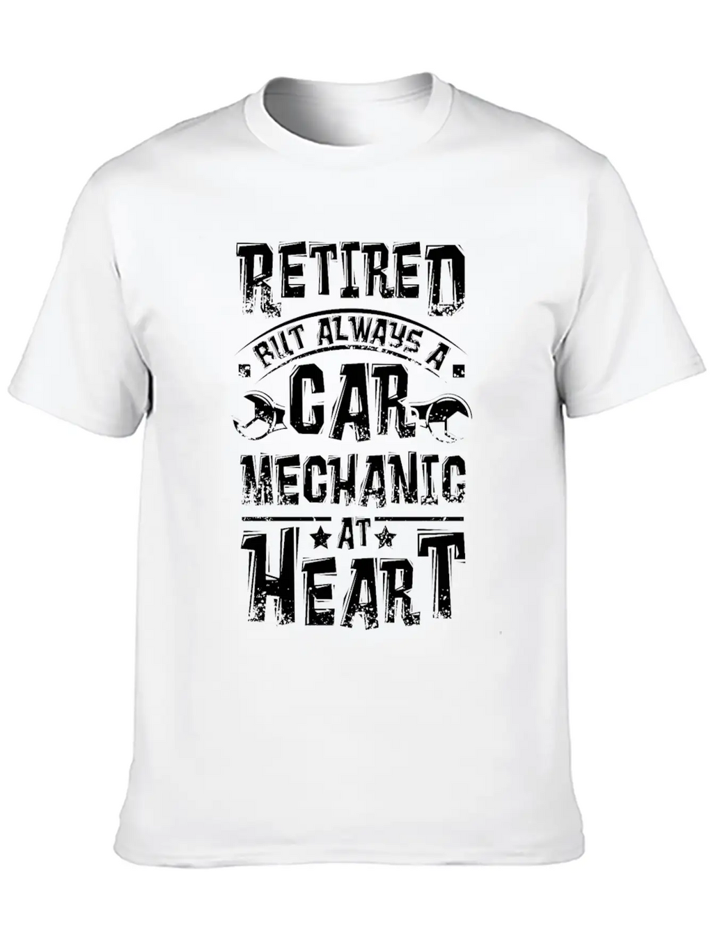 Car Mechanic At Heart Stylish Everyday T-Shirt – Unisex Basic Cotton Tee