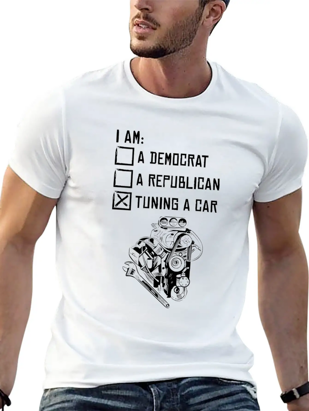 Car Tuning Relaxed Everyday Tee – Lightweight And Durable Cotton