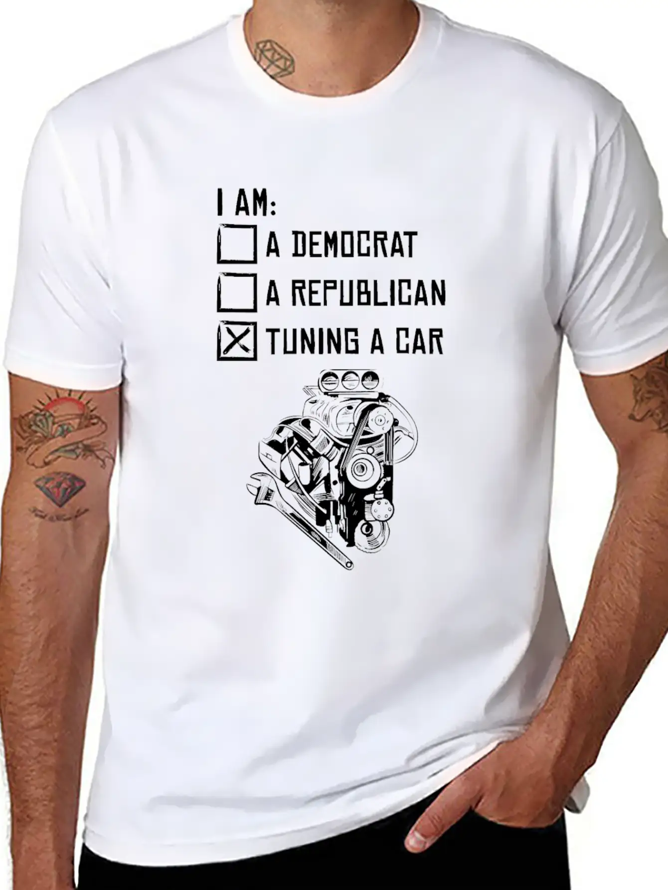 Car Tuning Relaxed Everyday Tee – Lightweight And Durable Cotton