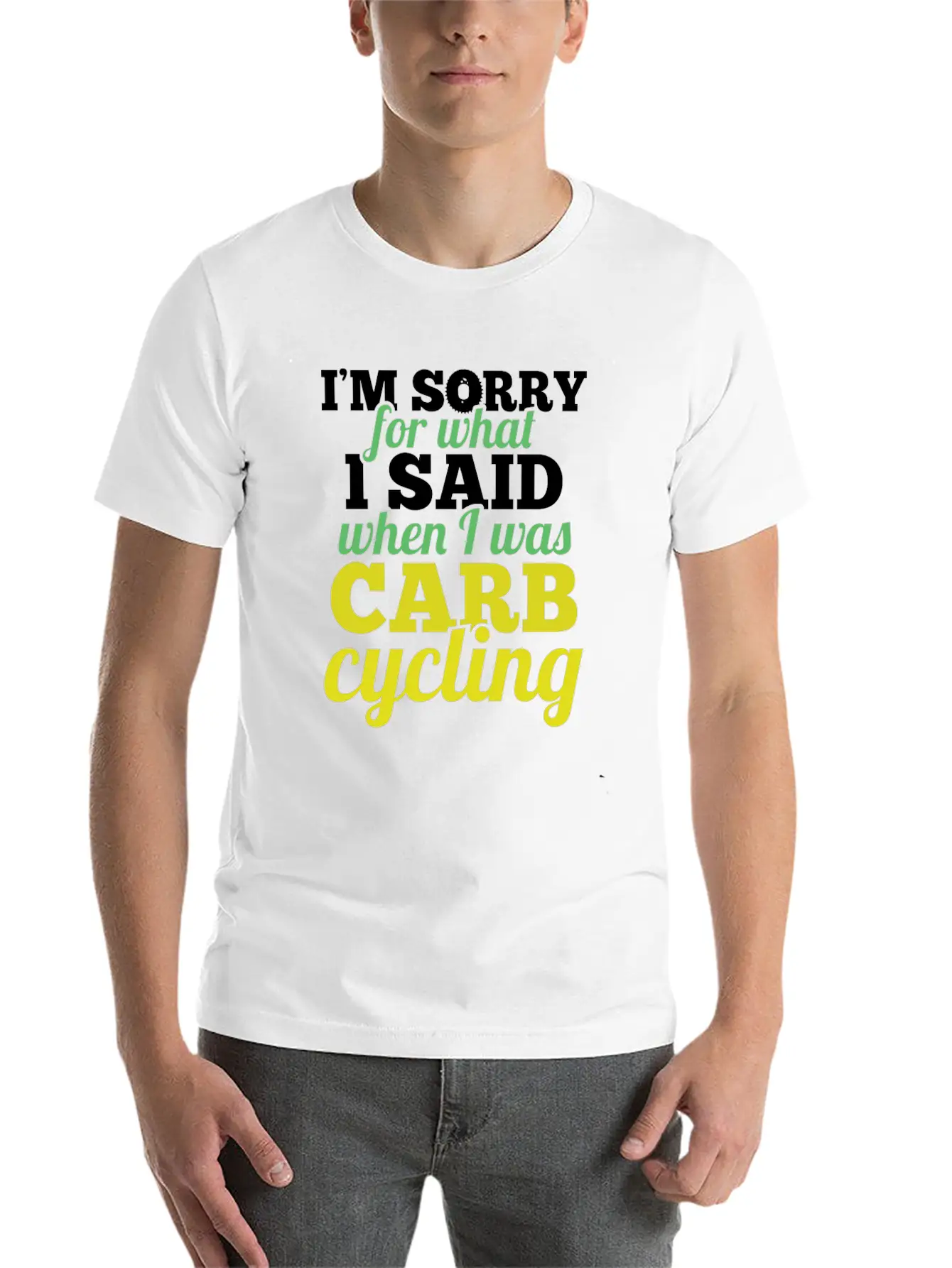 Carb Cycling Keto Ketosis Ketone Unisex Casual T-Shirt – Clean Design For Daily Comfort