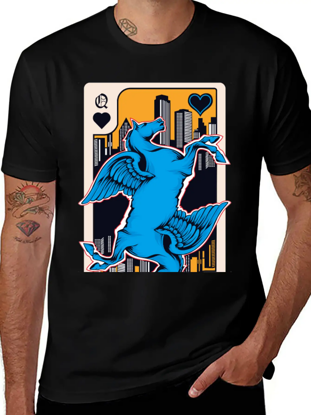 Card Horse Timeless Short Sleeve Tee – Comfy And Minimalist Design