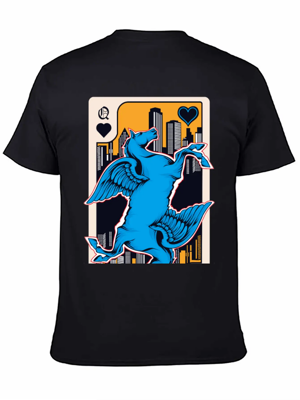Card Horse Timeless Short Sleeve Tee – Comfy And Minimalist Design