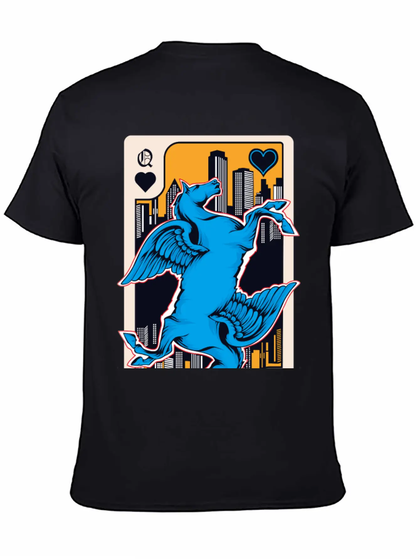 Card Horse Timeless Short Sleeve Tee – Comfy And Minimalist Design