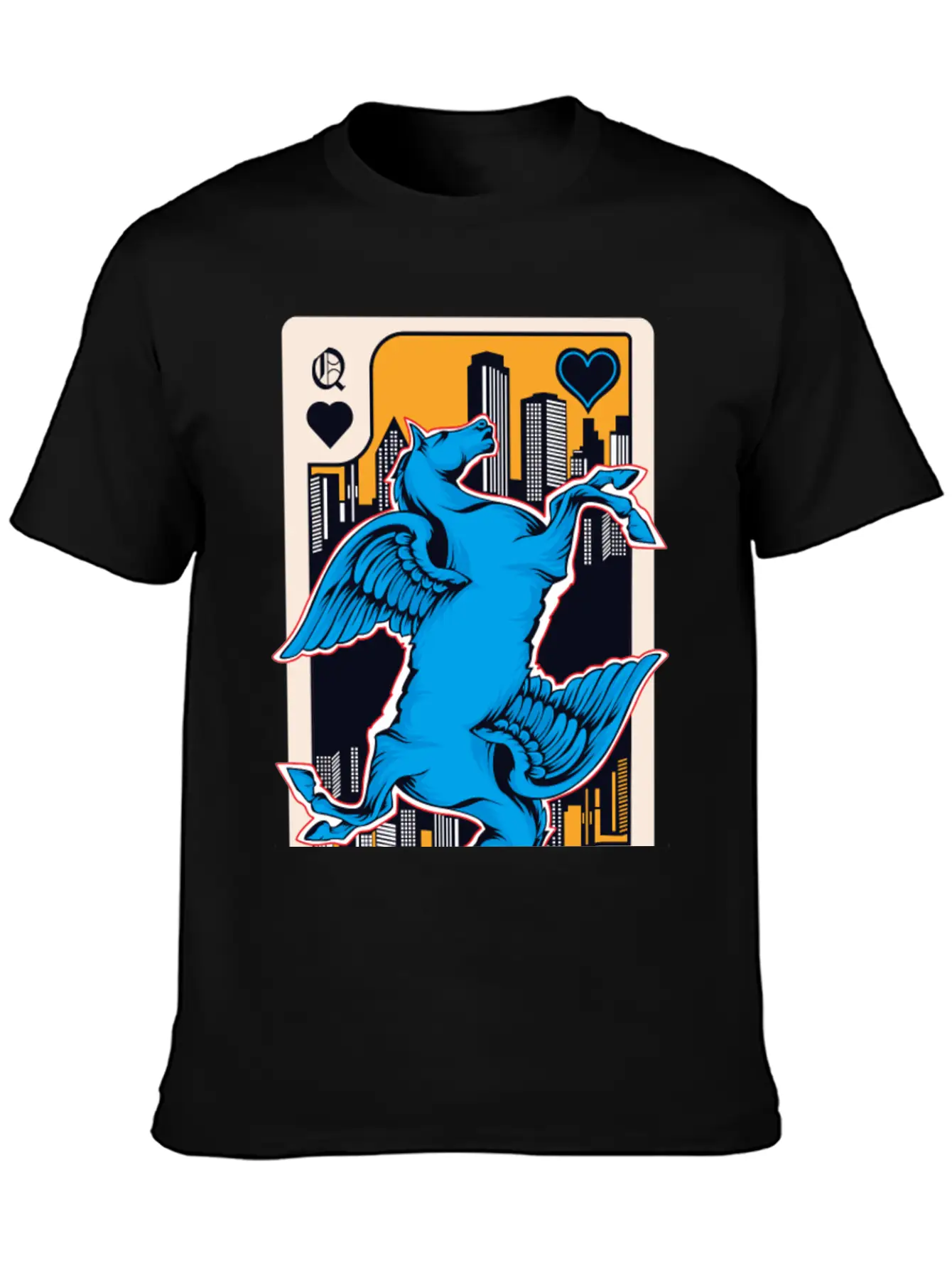 Card Horse Timeless Short Sleeve Tee – Comfy And Minimalist Design