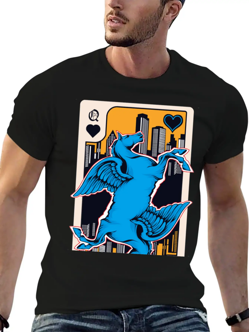 Card Horse Timeless Short Sleeve Tee – Comfy And Minimalist Design