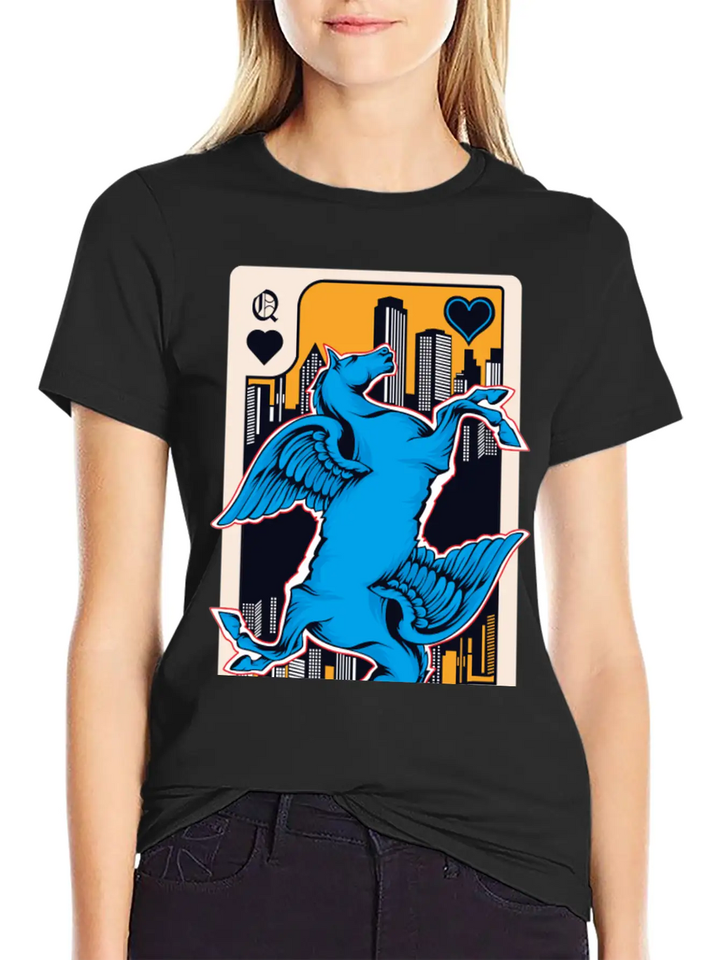 Card Horse Timeless Short Sleeve Tee – Comfy And Minimalist Design