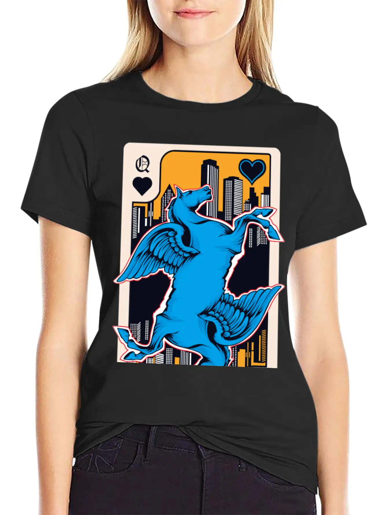 Card Horse Timeless Short Sleeve Tee – Comfy And Minimalist Design