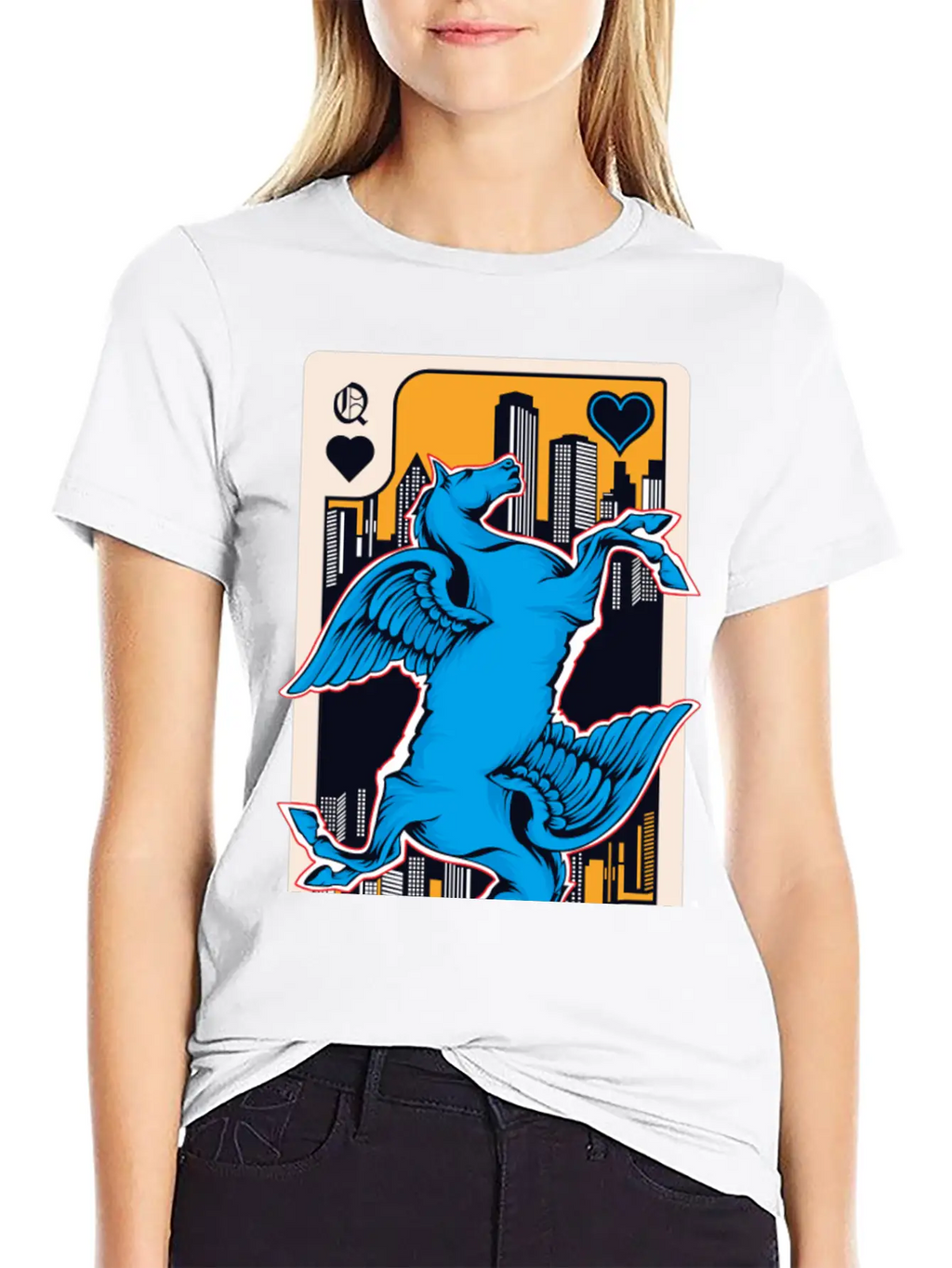Card Horse Timeless Short Sleeve Tee – Comfy And Minimalist Design