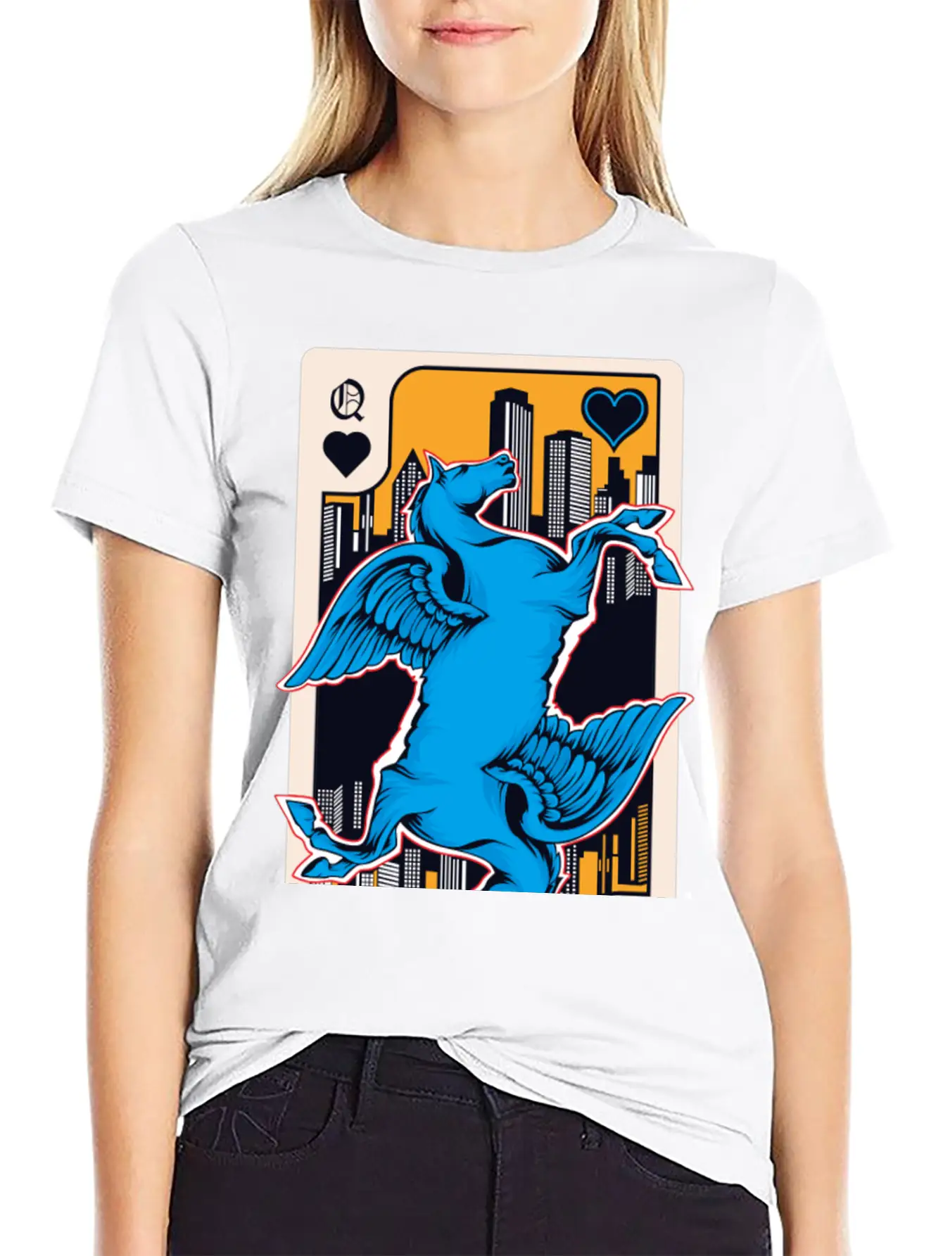 Card Horse Timeless Short Sleeve Tee – Comfy And Minimalist Design