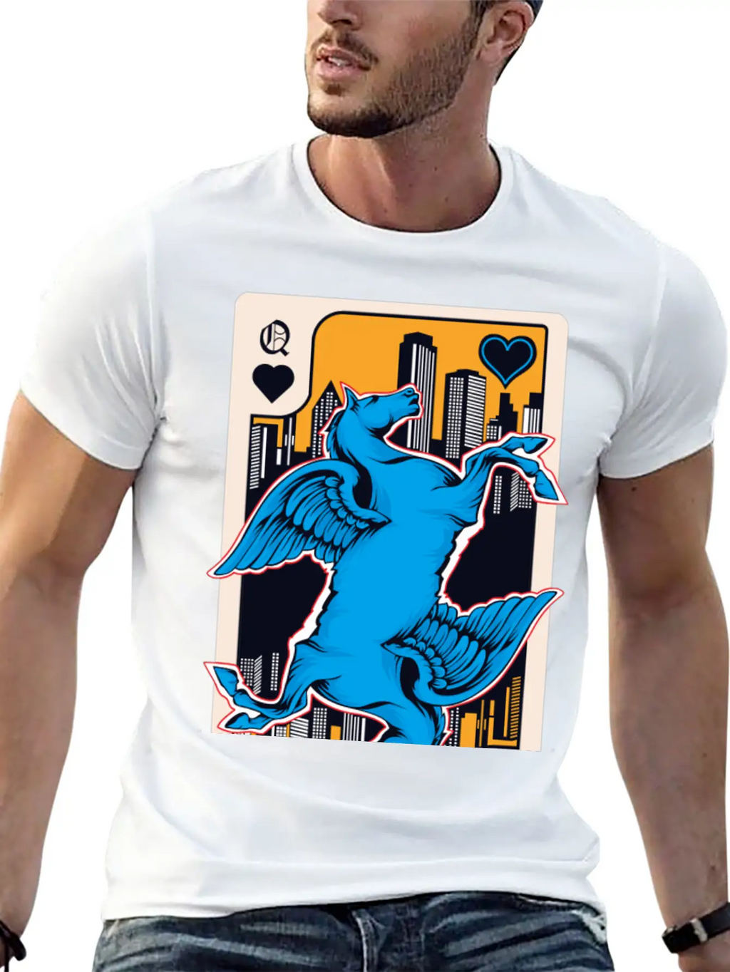 Card Horse Timeless Short Sleeve Tee – Comfy And Minimalist Design